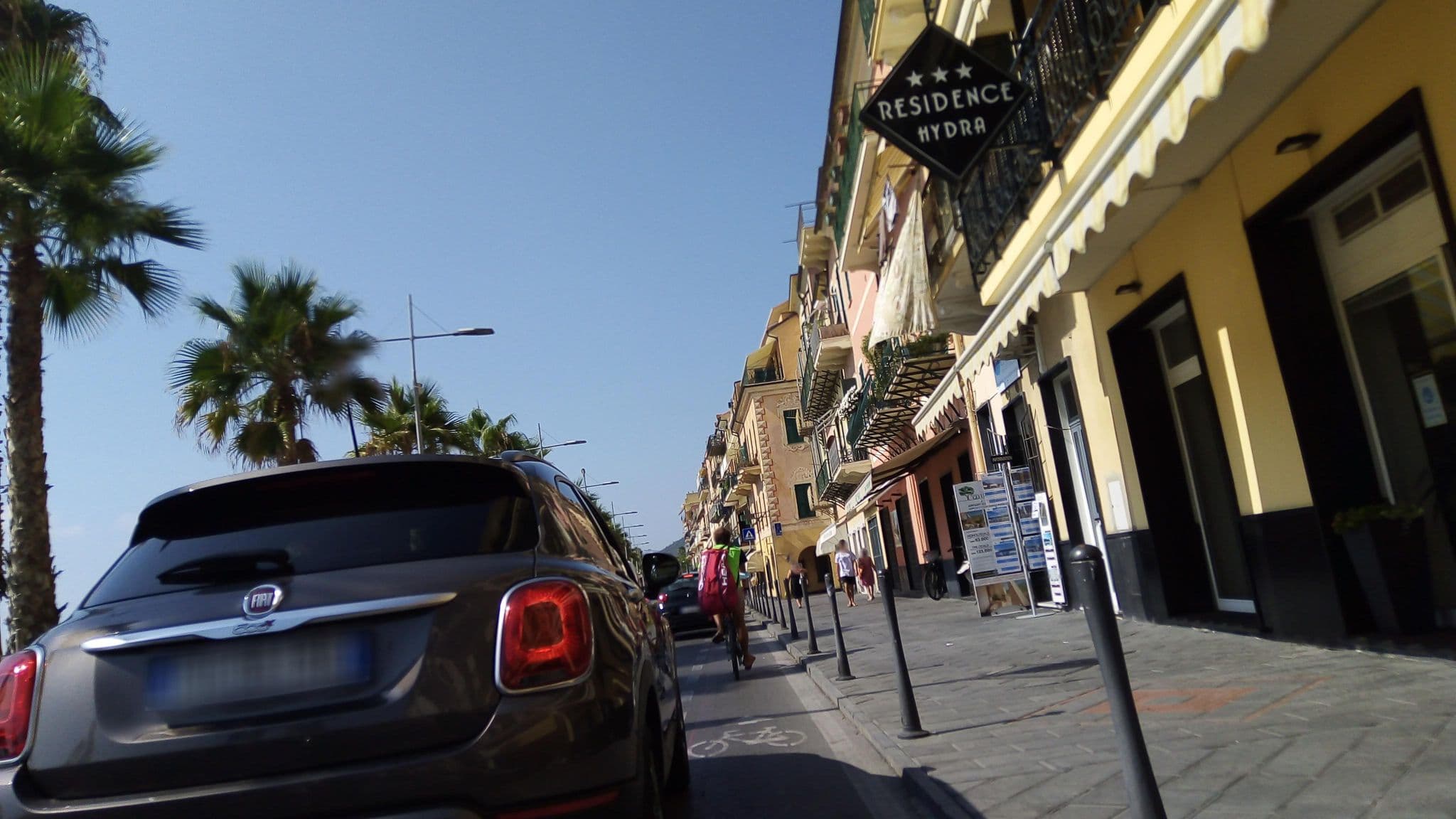 Street view near Residence Hydra, Loano — © mariofiab (CC BY-SA · Mapillary)