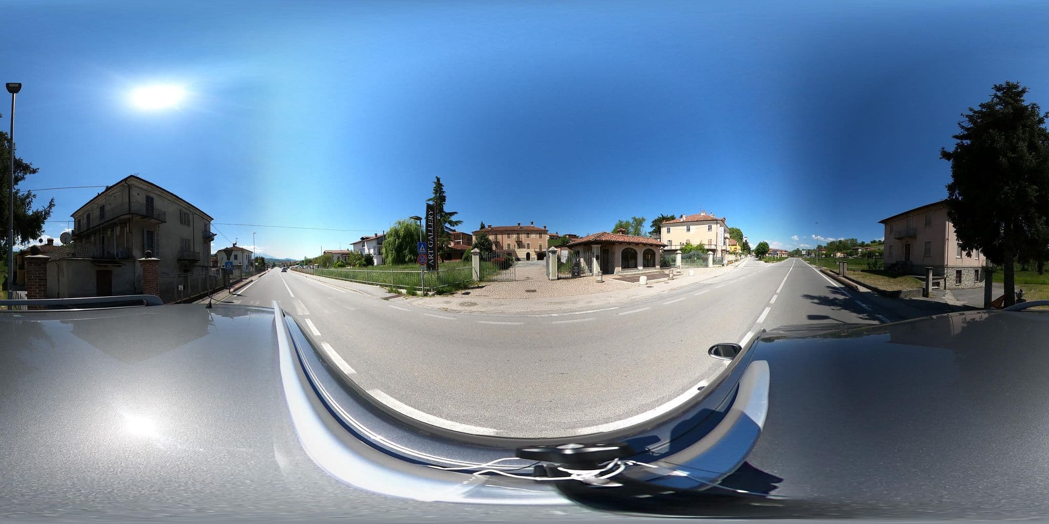 Street view near Hotel edelweiss, Vicoforte — © canfe (CC BY-SA · Mapillary)