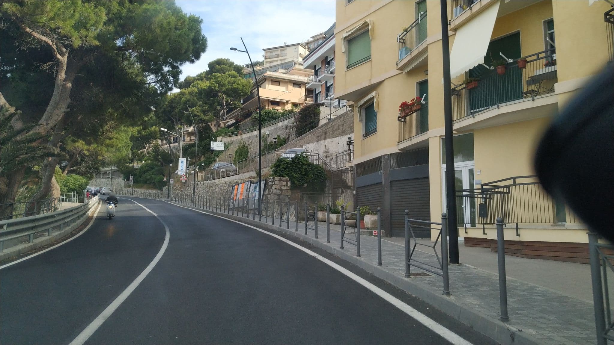 Street view near King Hotel SRL, Laigueglia — © mikki65 (CC BY-SA · Mapillary)