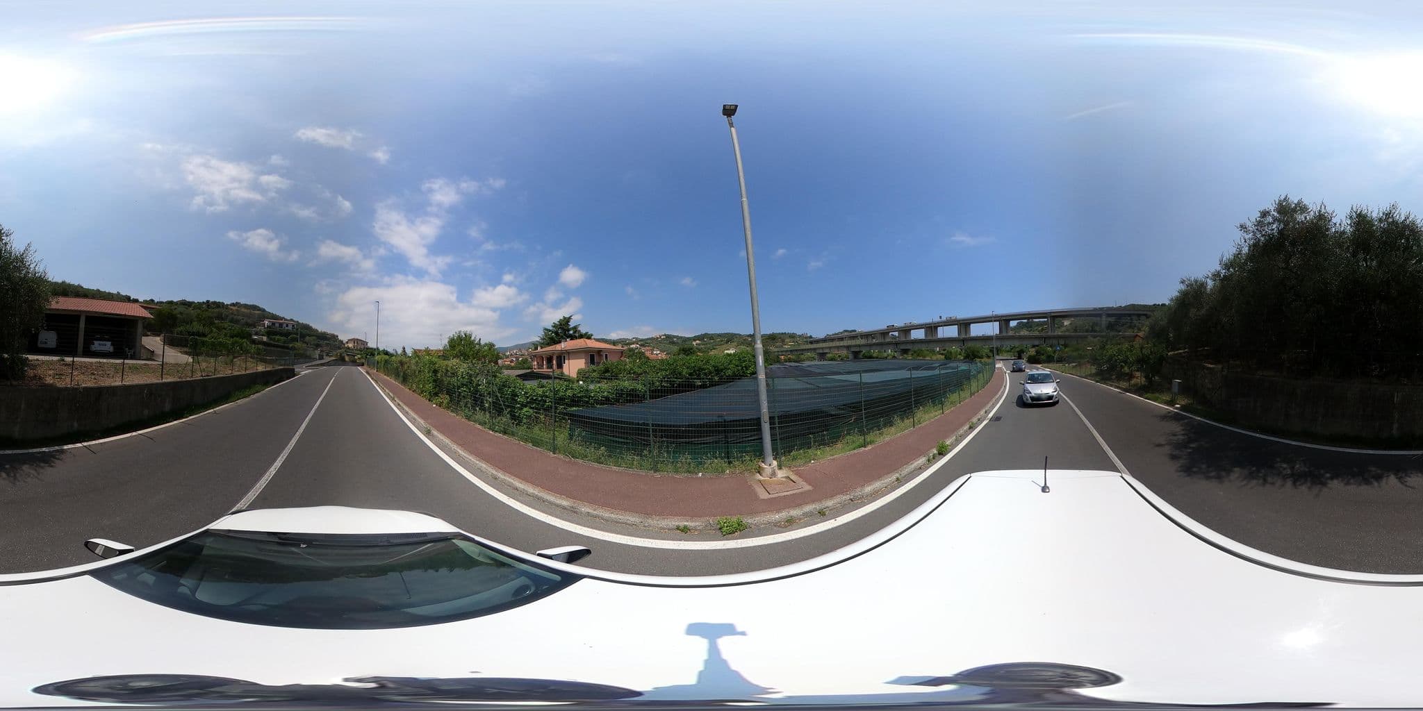 Street view near Villa Evelyn, Imperia — © LucianoC63 (CC BY-SA · Mapillary)
