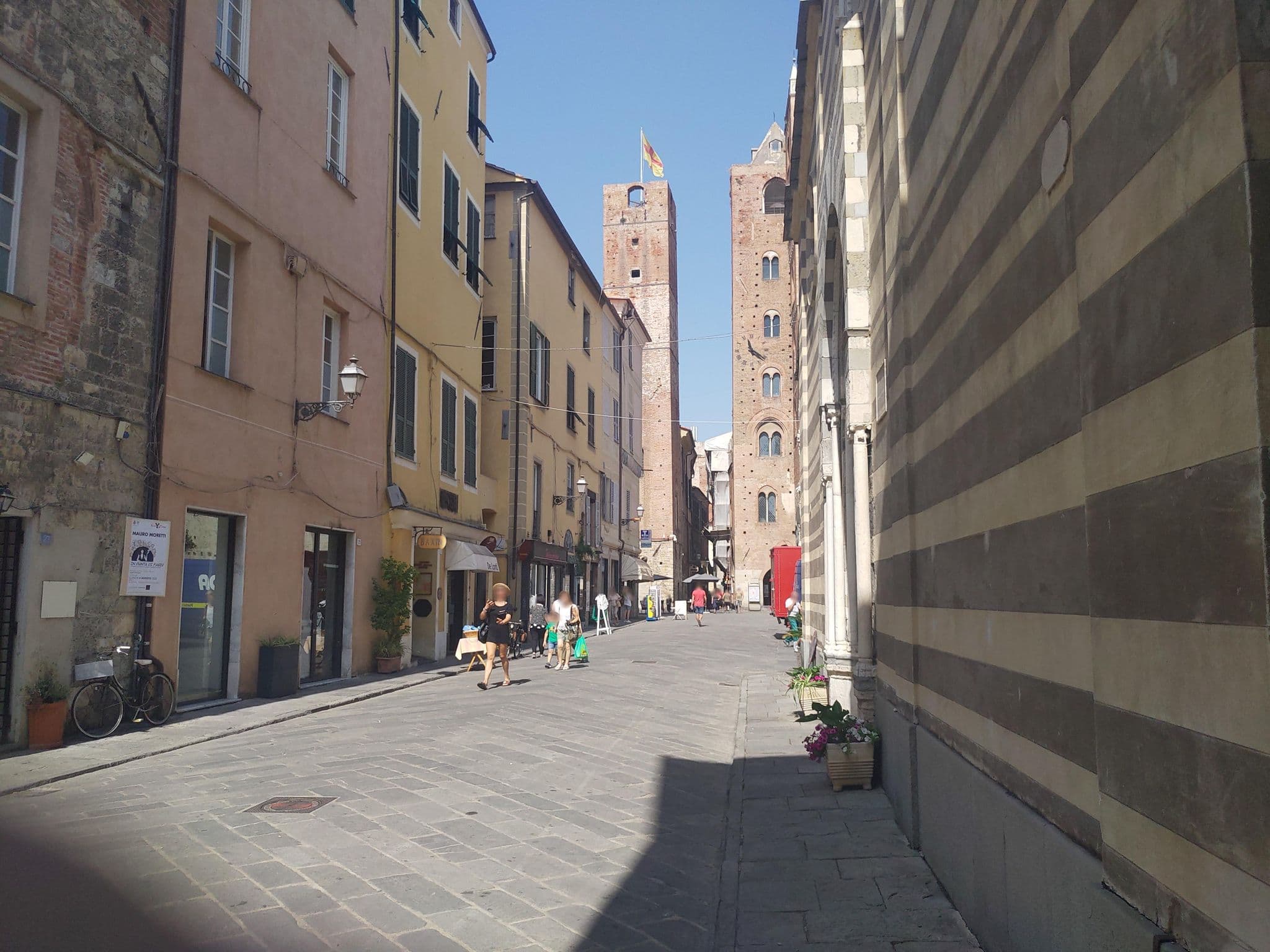 Street view near B&B San Teodoro, Albenga — © janvanbekkum (CC BY-SA · Mapillary)