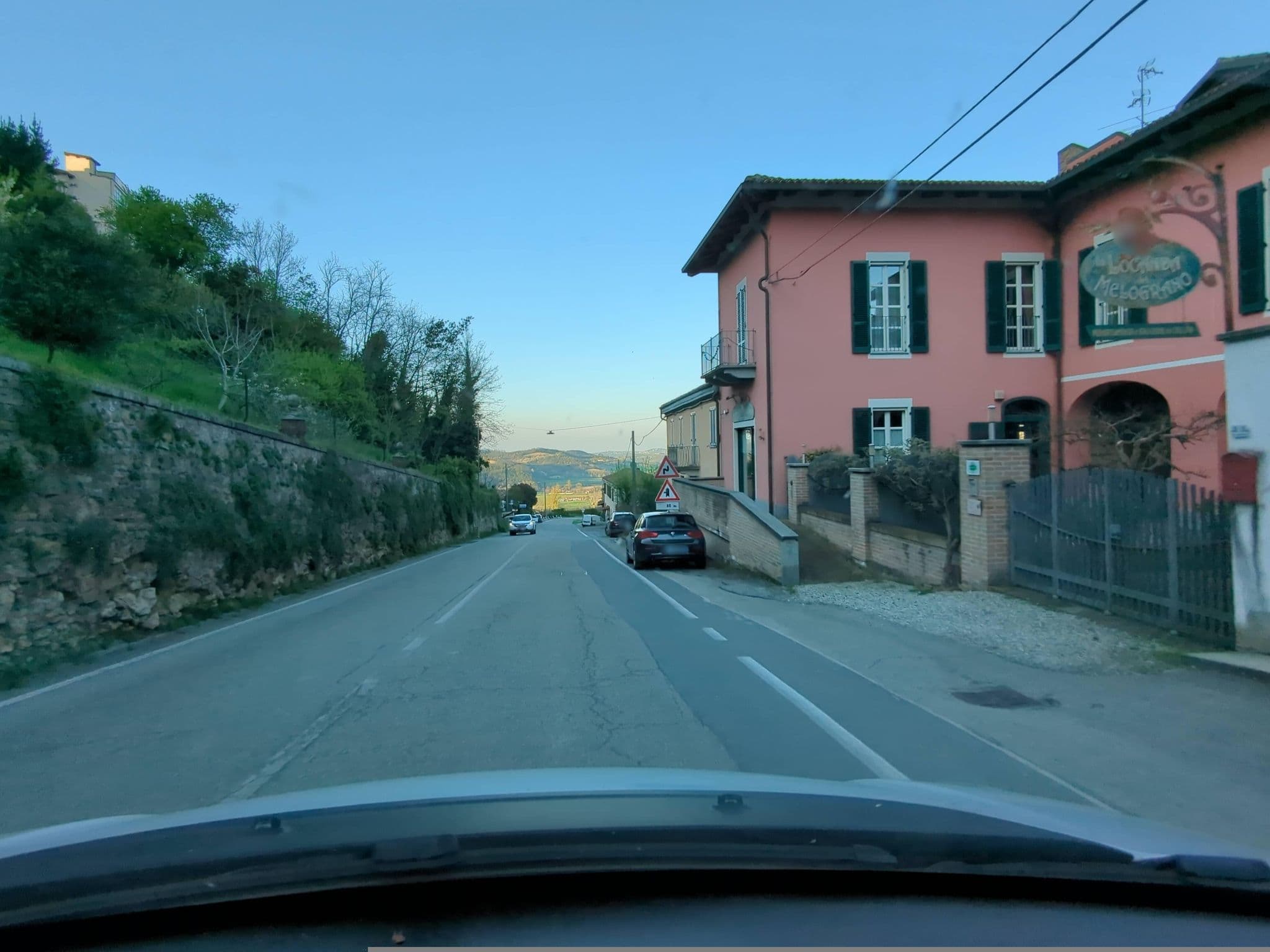 Street view near Locanda Del Melograno, Moncalvo — © musuruan (CC BY-SA · Mapillary)
