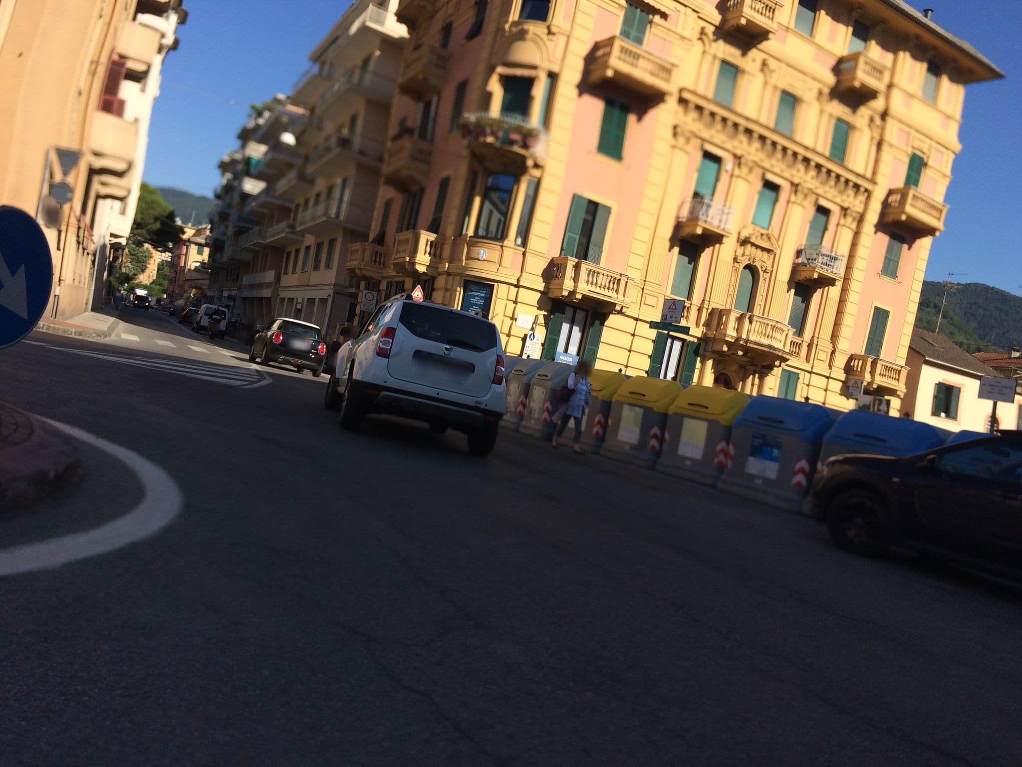 Street view near Casa Del Pellegrino, Rapallo — © cxc (CC BY-SA · Mapillary)