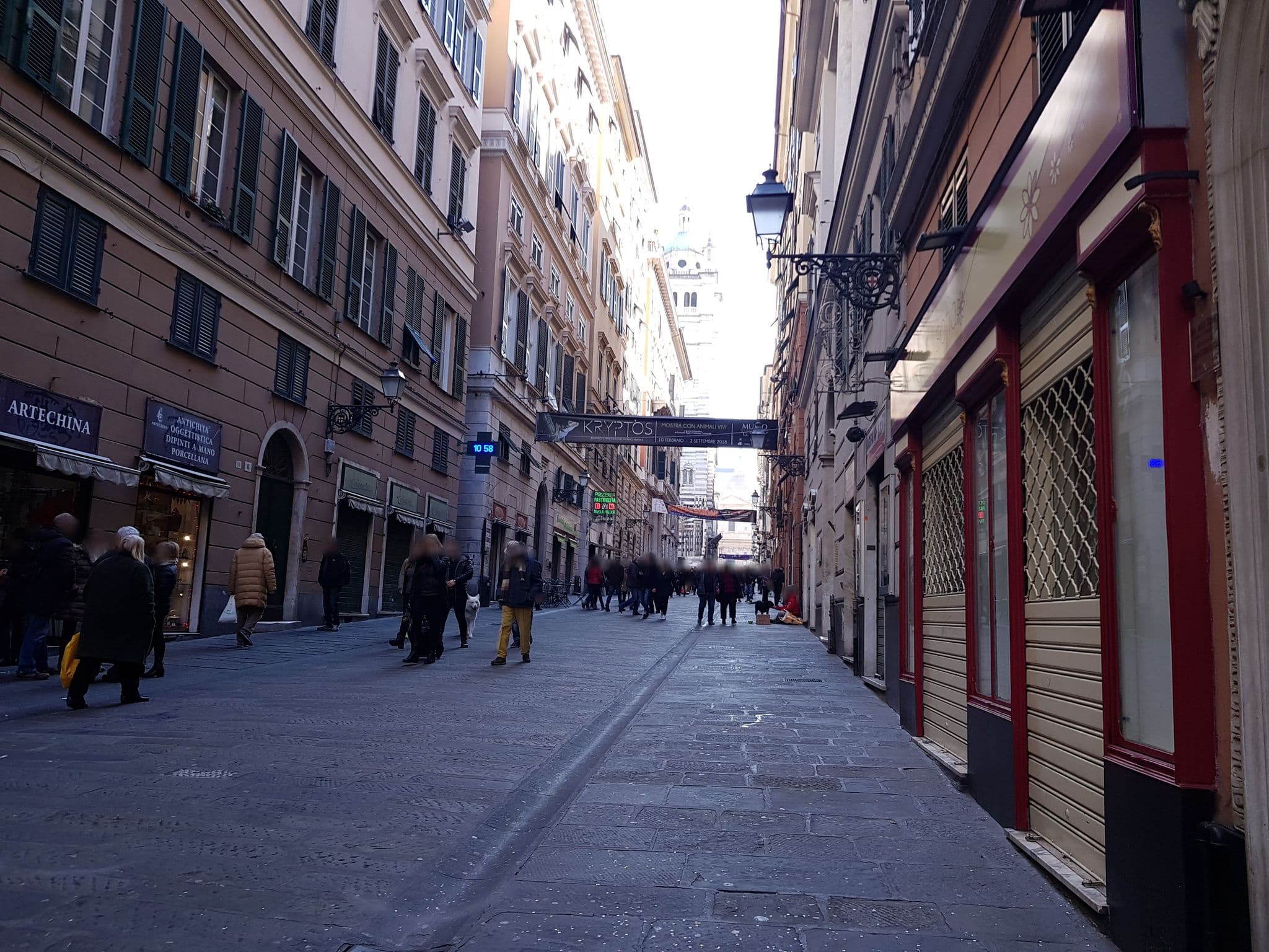 Street view near New Apartament in historical Genoa center, Genoa — © ale_zena_it (CC BY-SA · Mapillary)