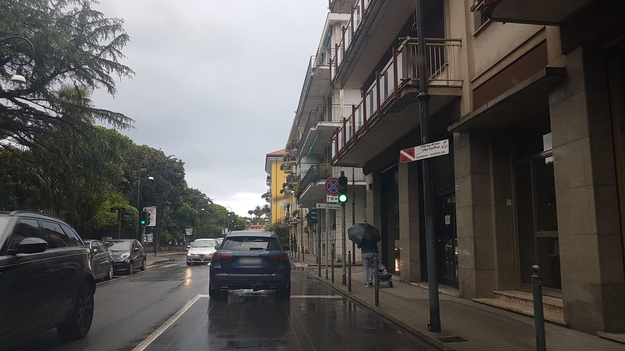 Street view near Colombo Flexyrent Studio, Rapallo — © jopparn (CC BY-SA · Mapillary)