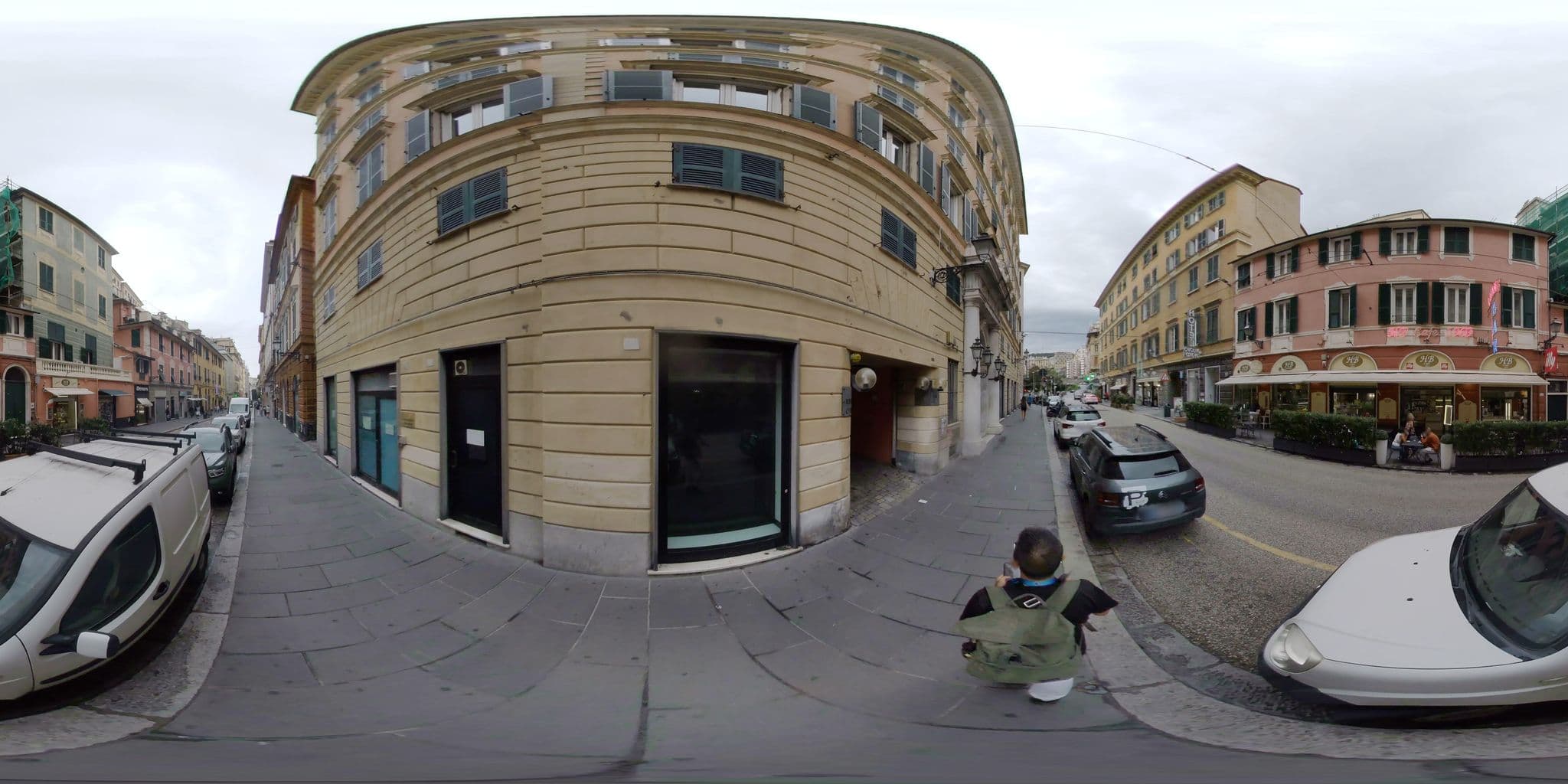 Street view near Ferrotel Piazza Principe, Genoa — © mapconcierge (CC BY-SA · Mapillary)