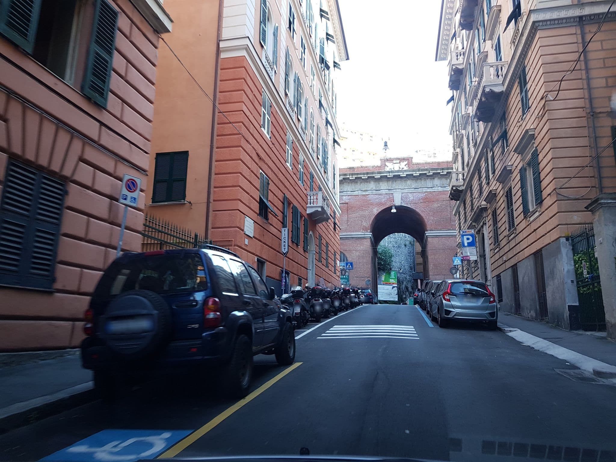Street view near Leone X Affittacamere, Genoa — © ale_zena_it (CC BY-SA · Mapillary)
