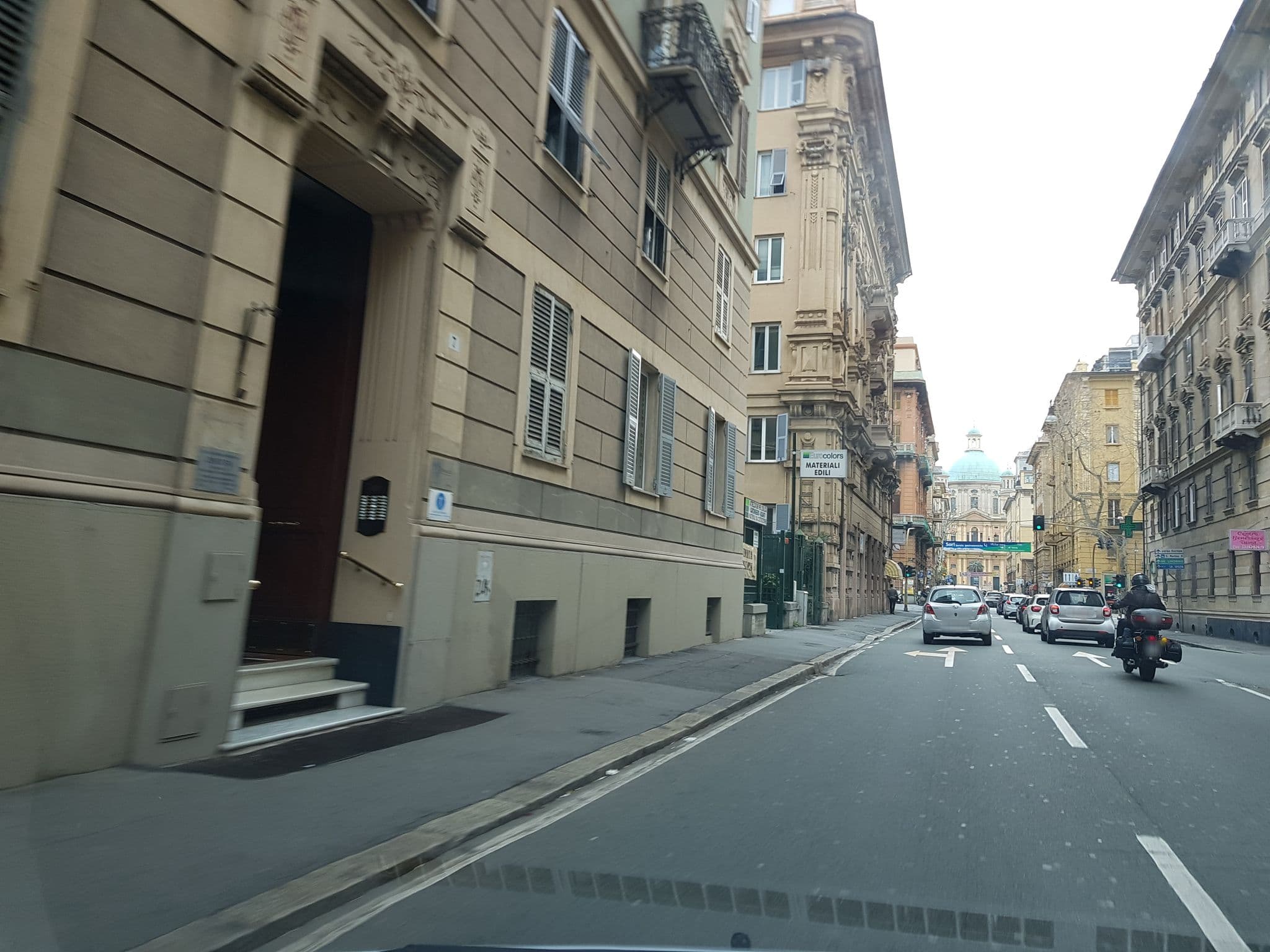 Street view near Appartamento Invrea, Genoa — © ale_zena_it (CC BY-SA · Mapillary)