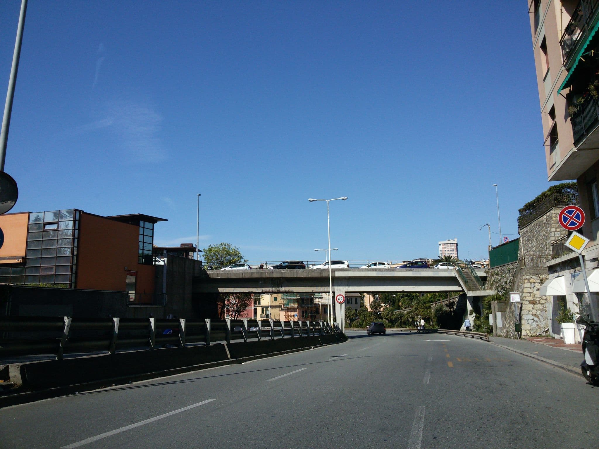 Street view near Casa Marina, Nervi — © ale_zena_it (CC BY-SA · Mapillary)