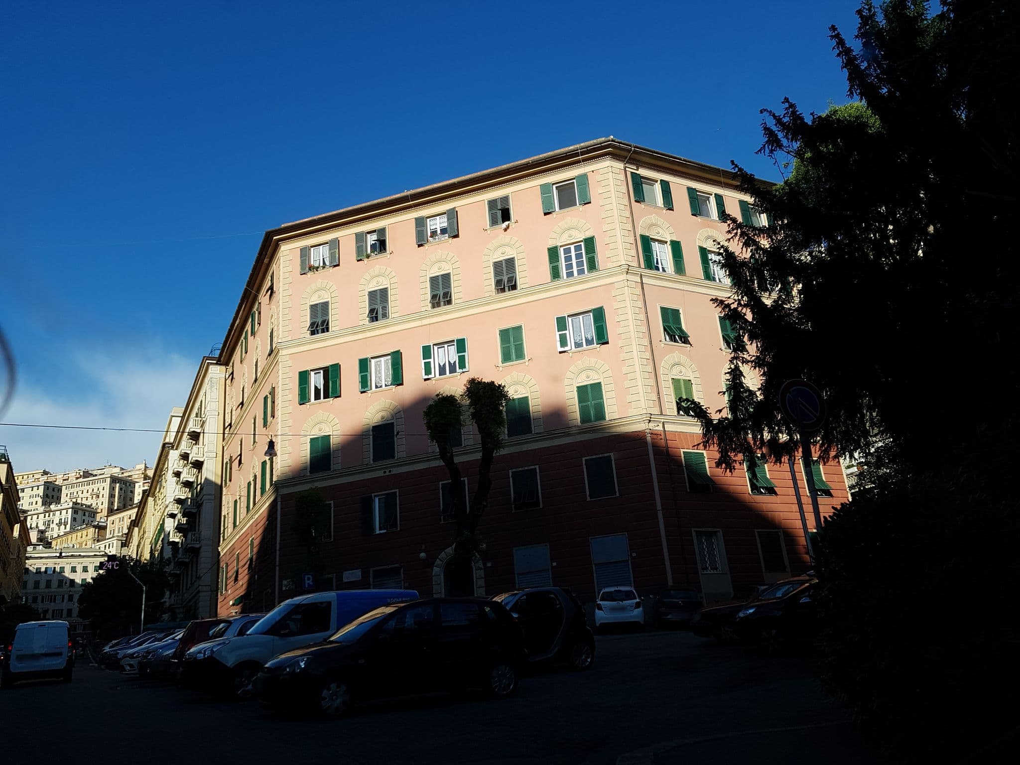 Street view near B&B Camillo, Genoa — © ale_zena_it (CC BY-SA · Mapillary)