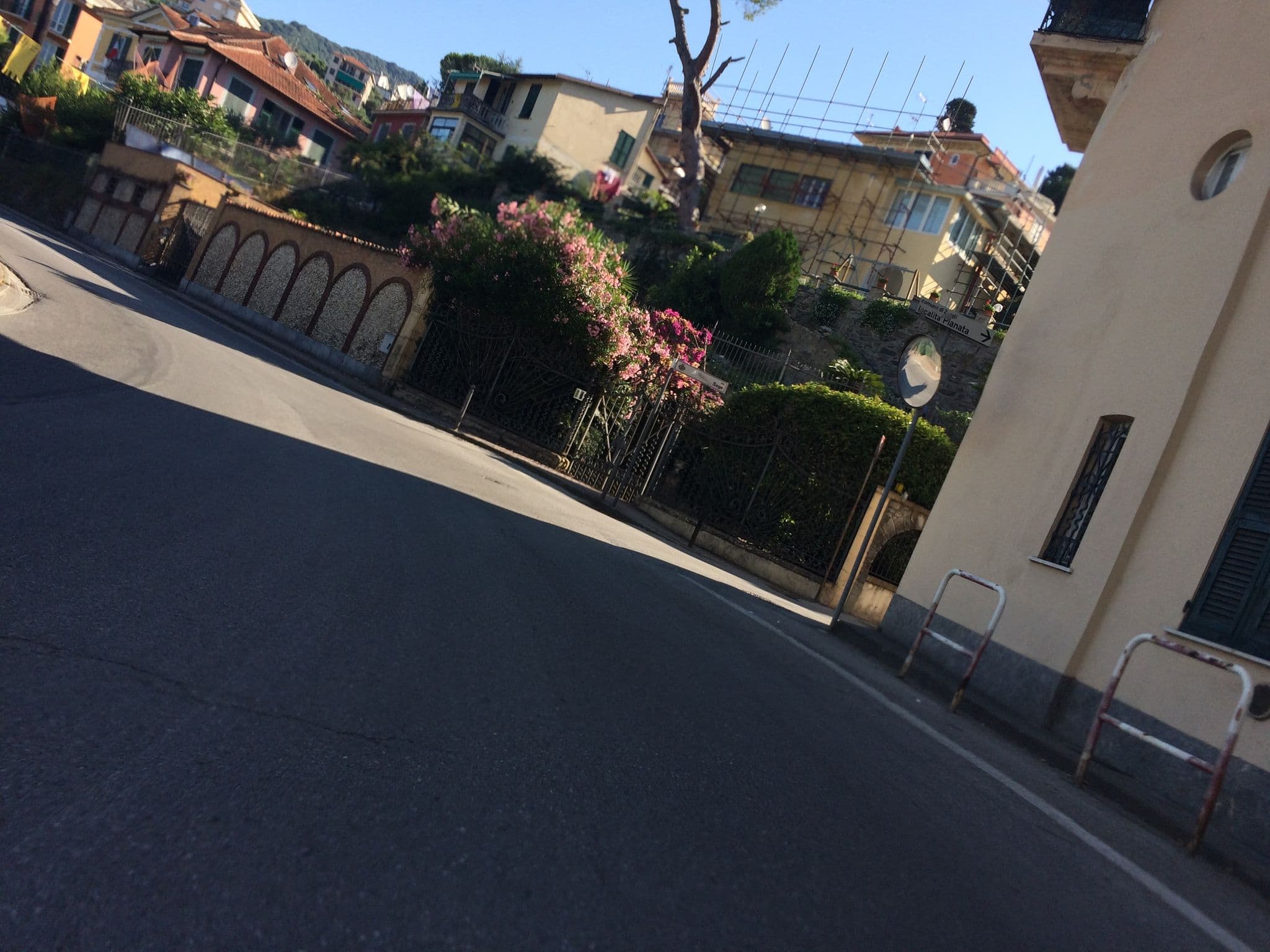 Street view near Casa Auxilium, Rapallo — © cxc (CC BY-SA · Mapillary)