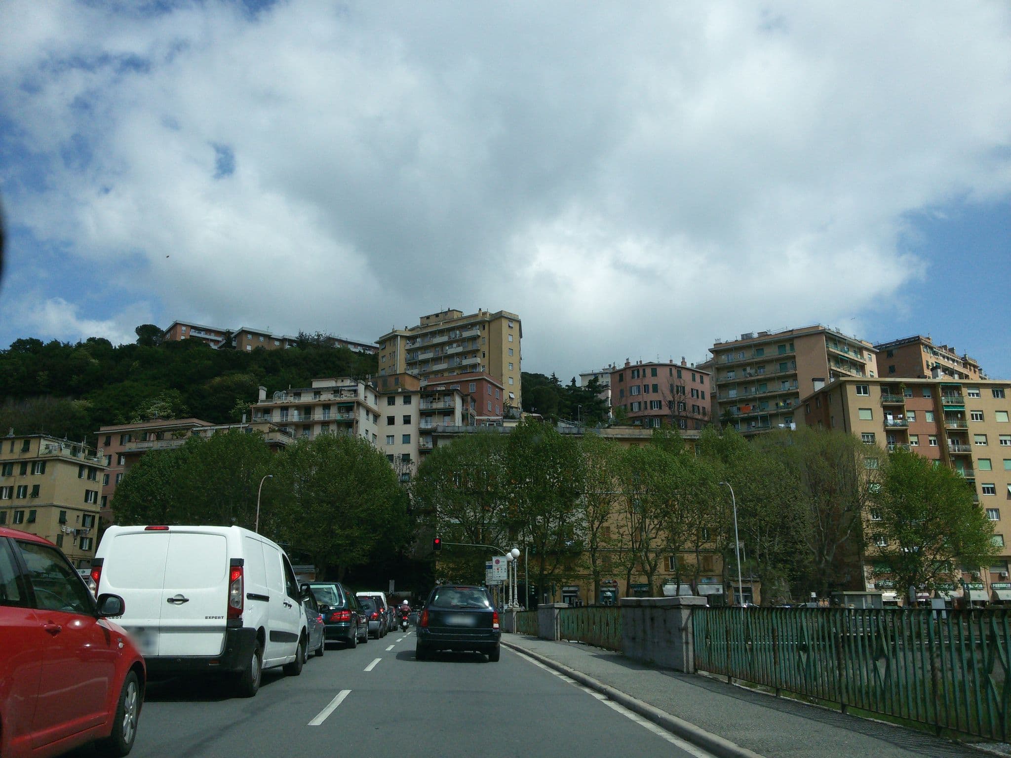 Street view near Britannia Hotel, Genoa — © ale_zena_it (CC BY-SA · Mapillary)