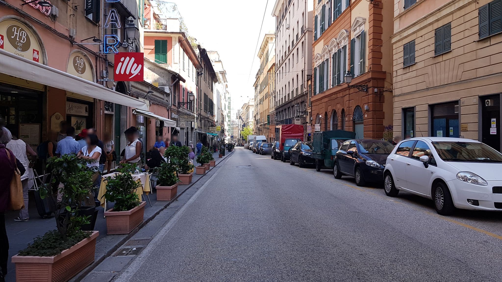 Street view near Hotel Twenty Nine, Genoa — © ale_zena_it (CC BY-SA · Mapillary)