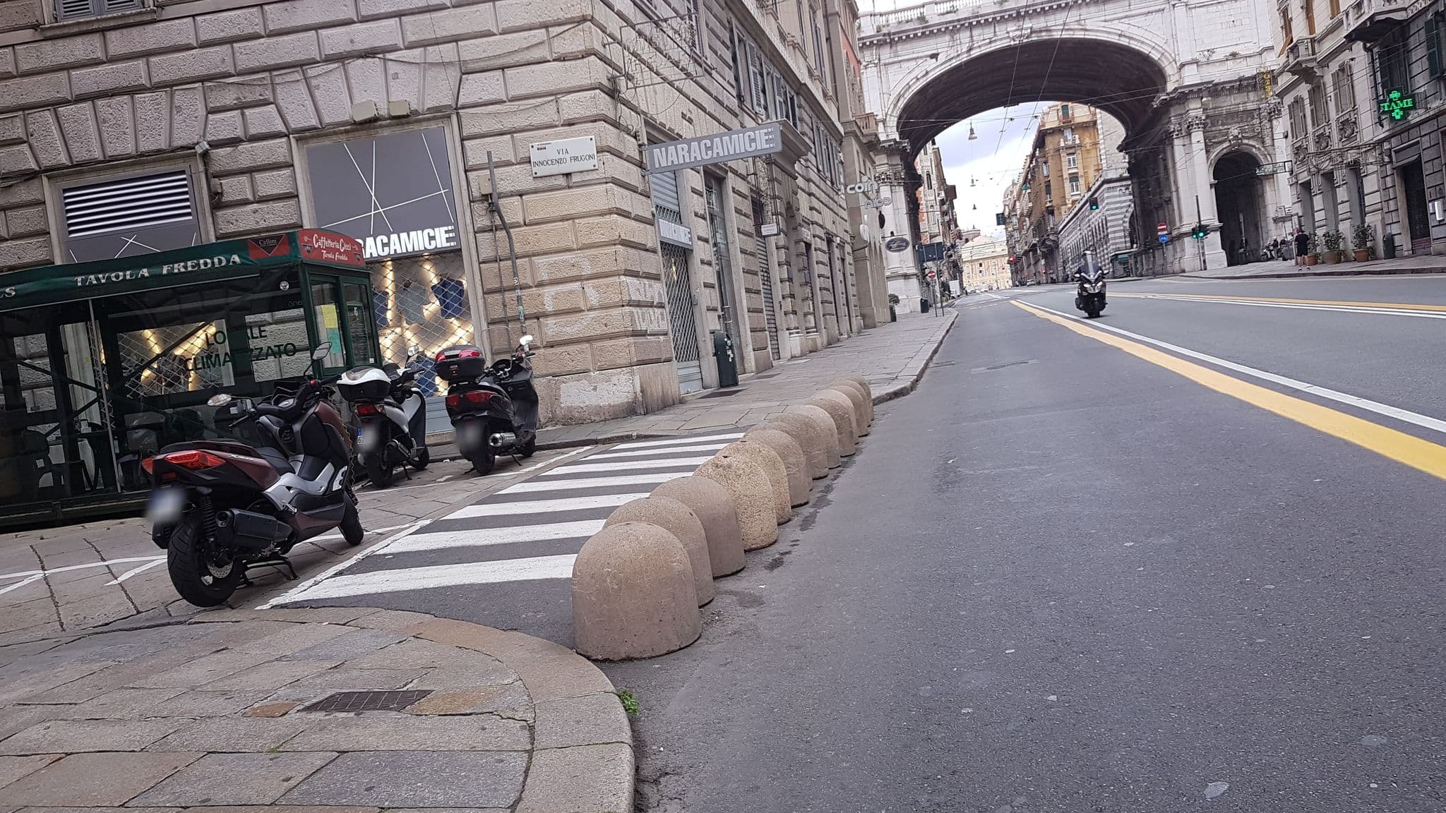 Street view near Twenty B&B, Genoa — © ale_zena_it (CC BY-SA · Mapillary)