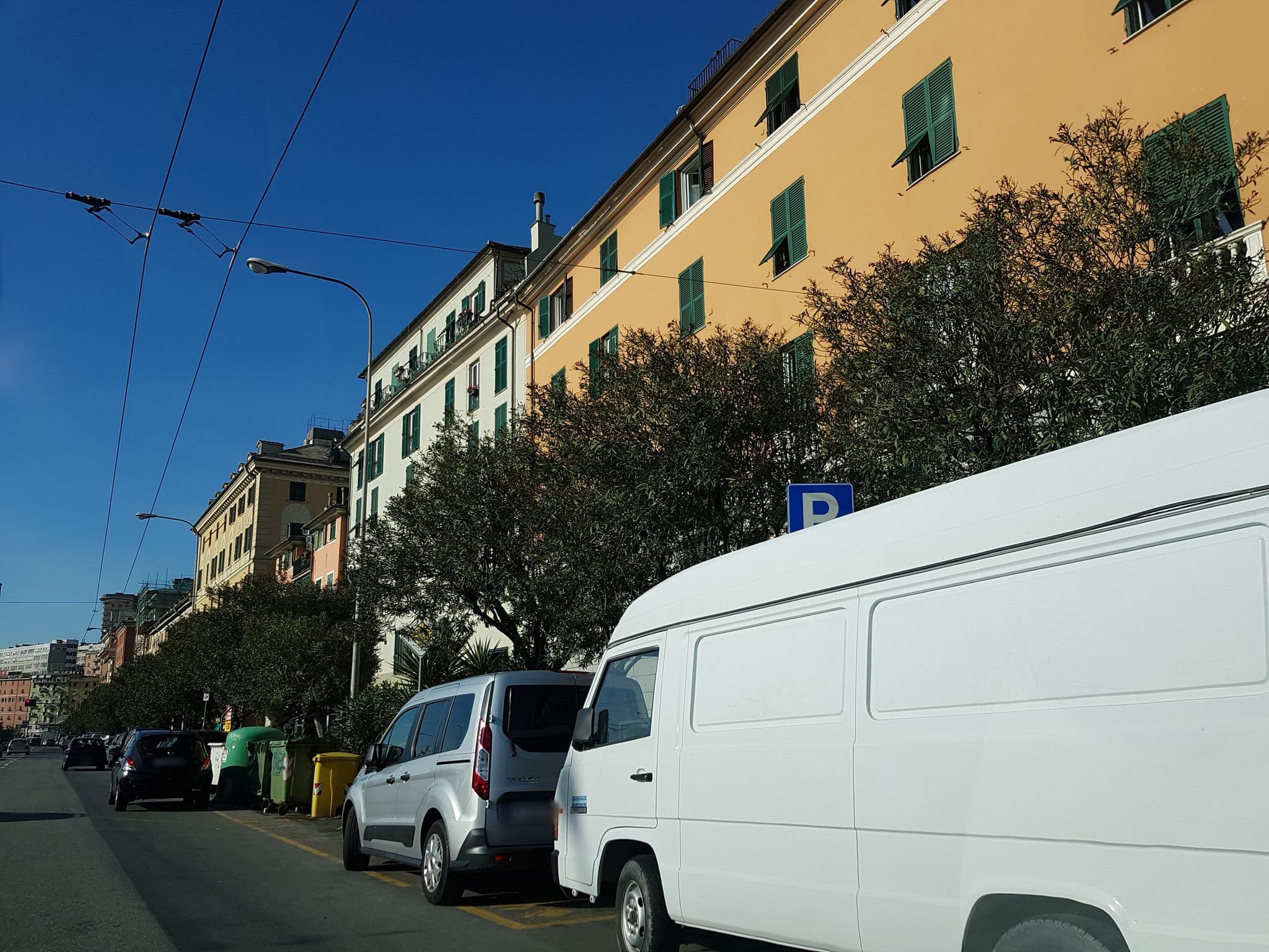 Street view near B&B il Blu di Genova, Genoa — © ale_zena_it (CC BY-SA · Mapillary)