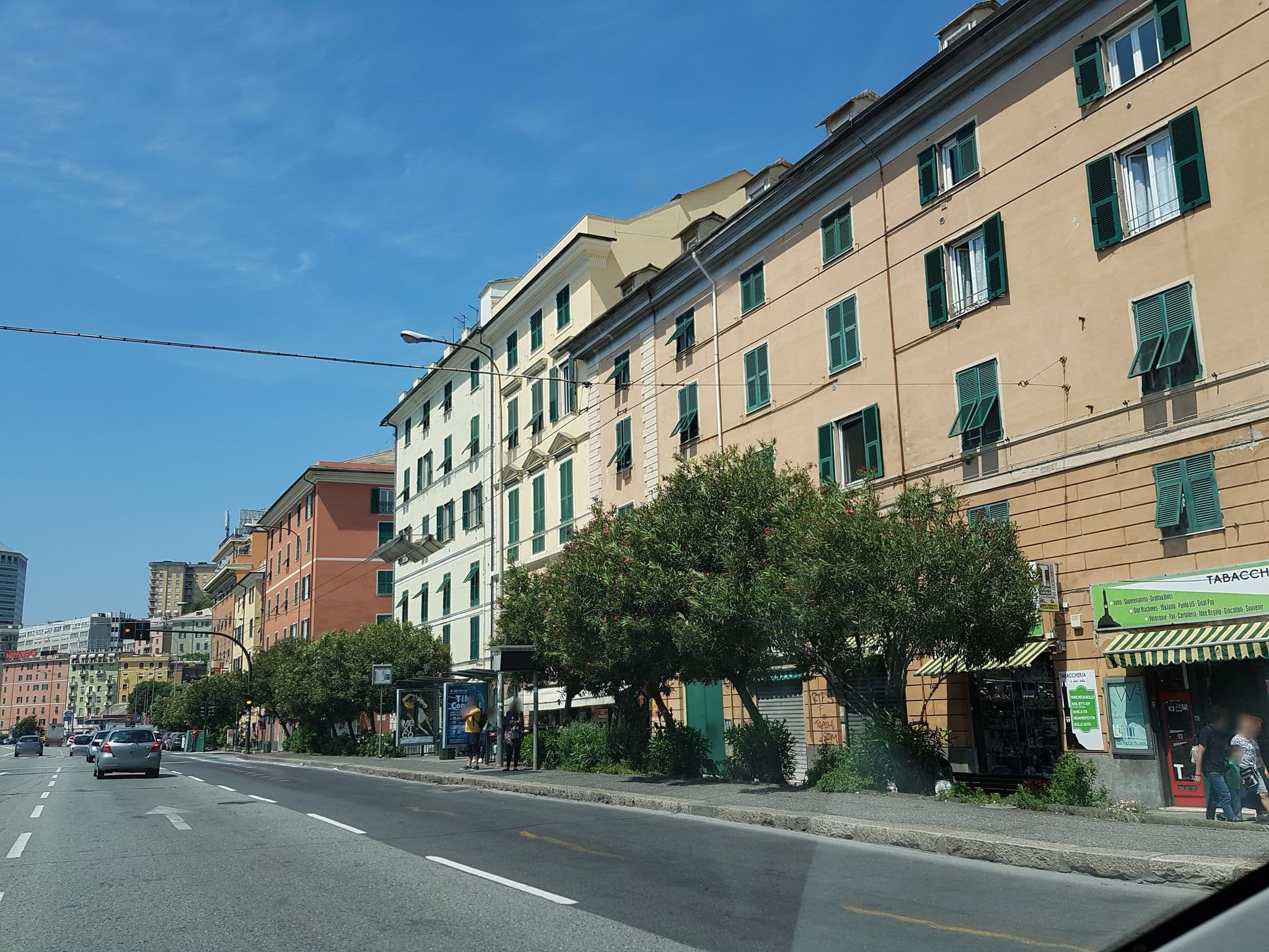 Street view near B&B Red House, Genoa — © ale_zena_it (CC BY-SA · Mapillary)