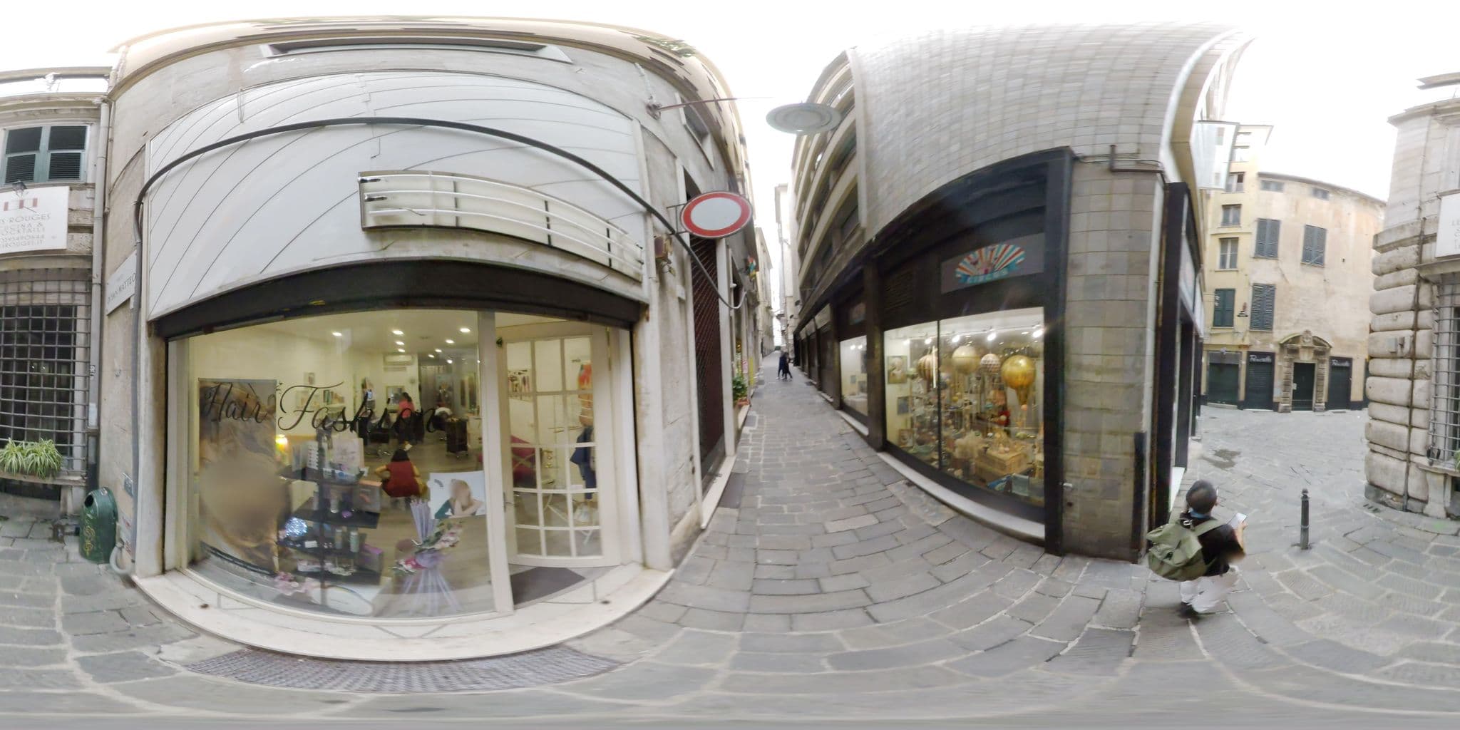 Street view near Living Genova Apartment, Genoa — © mapconcierge (CC BY-SA · Mapillary)