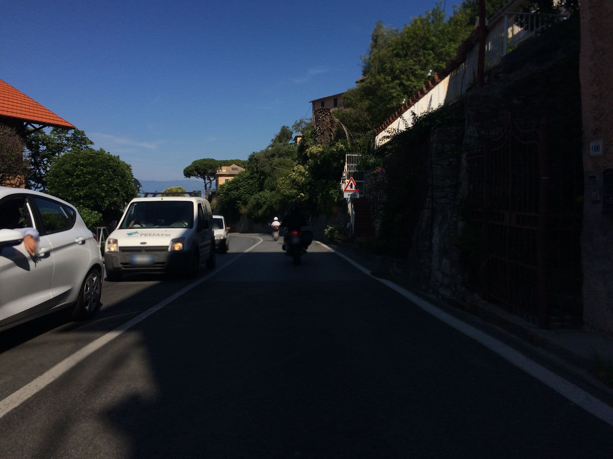 Street view near Casa di Gaia, Camogli — © cxc (CC BY-SA · Mapillary)