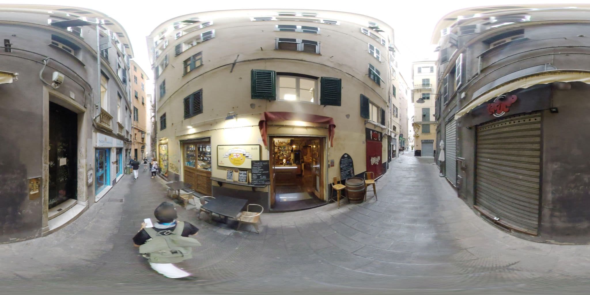 Street view near Apartament La Torre, Genoa — © mapconcierge (CC BY-SA · Mapillary)