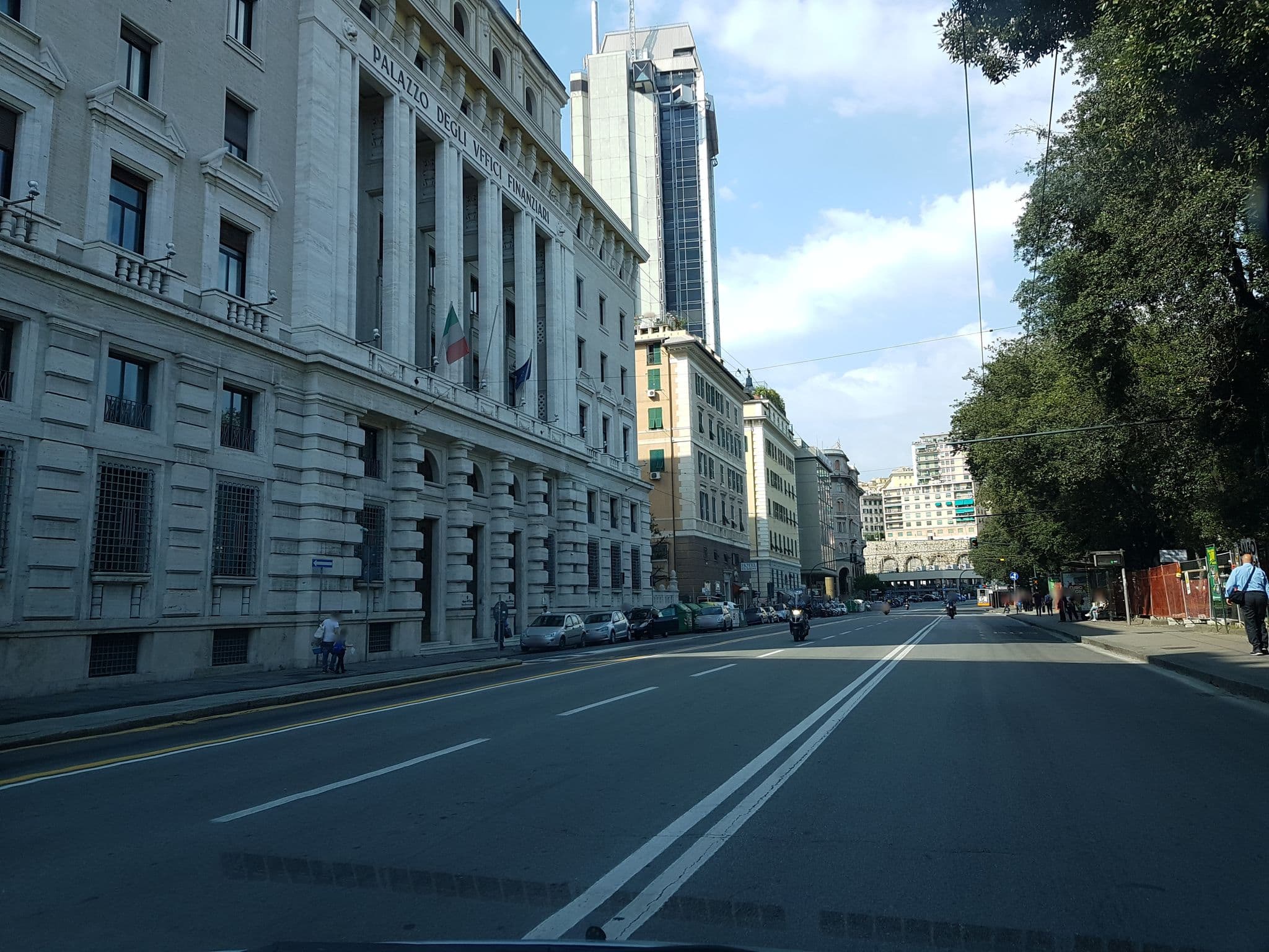 Street view near Patrizia Domus, Genoa — © ale_zena_it (CC BY-SA · Mapillary)