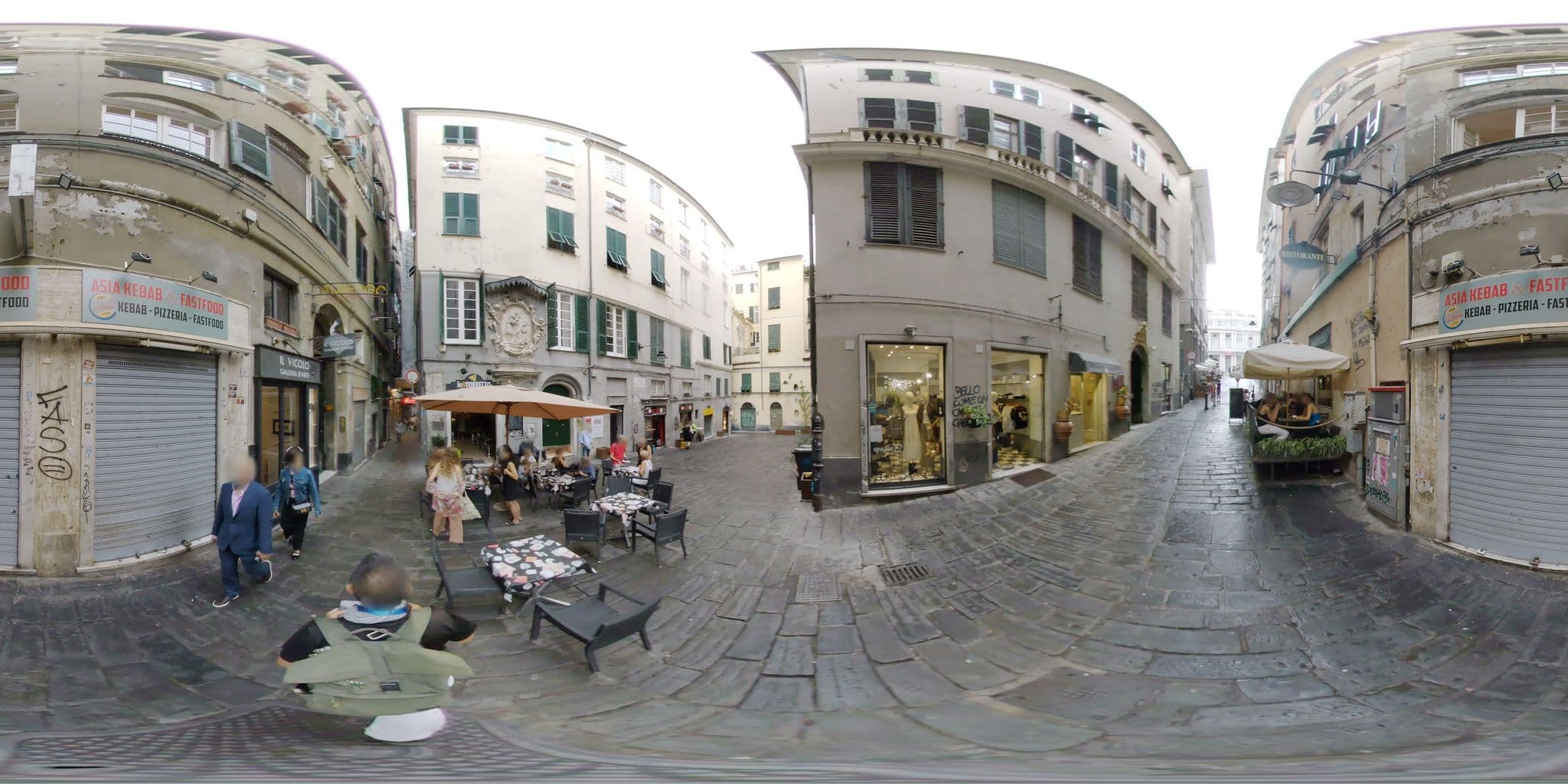 Street view near La Terrazza Bed & Breakfast, Genoa — © mapconcierge (CC BY-SA · Mapillary)