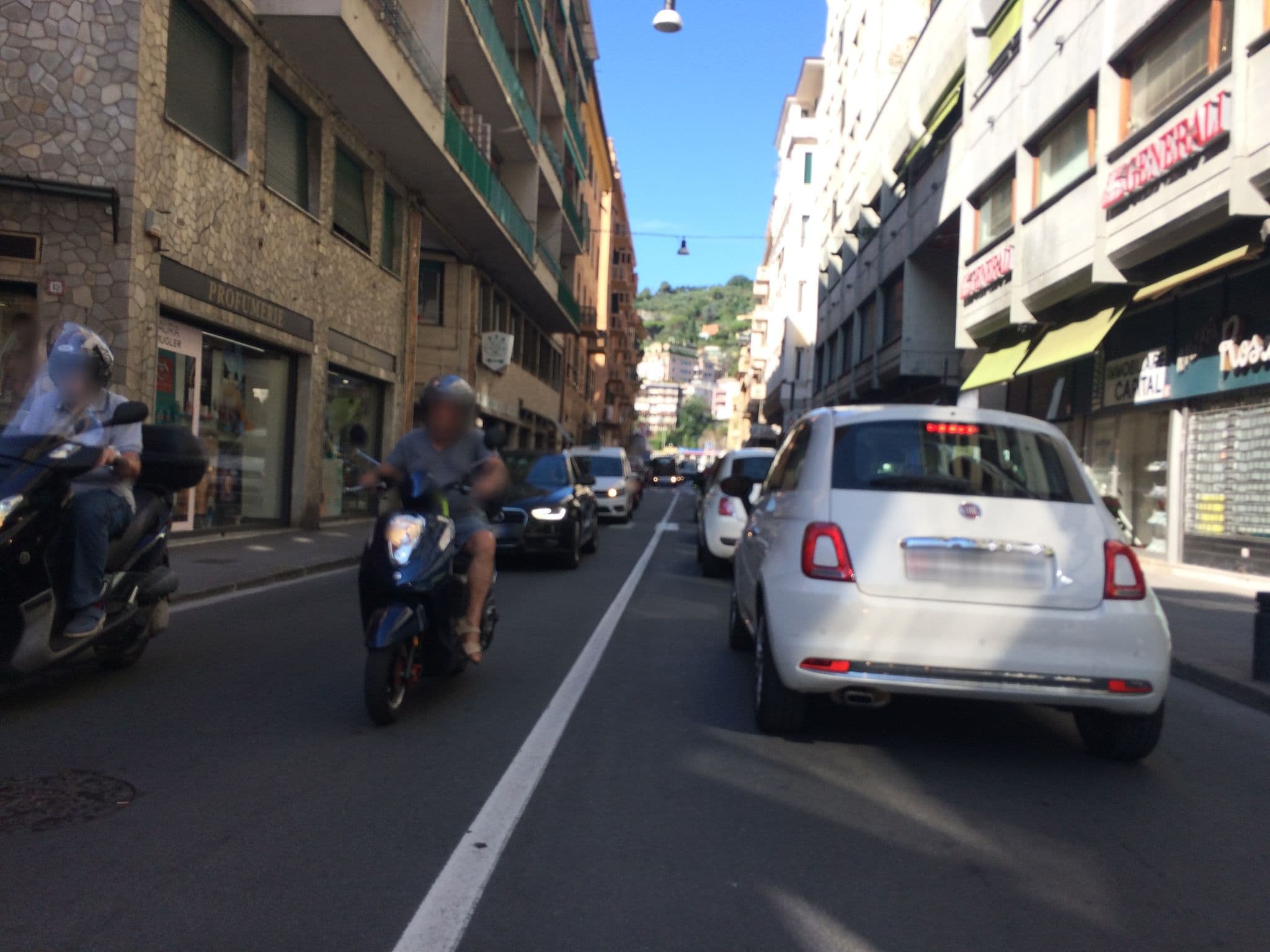 Street view near Grattacielo Apartment, Rapallo — © cxc (CC BY-SA · Mapillary)