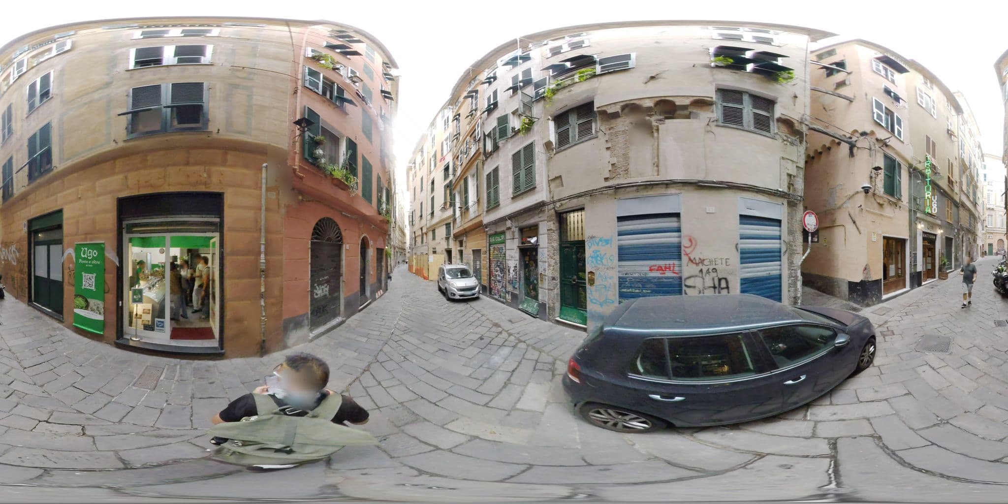 Street view near Charming Genova | Residenza d'epoca, Genoa — © mapconcierge (CC BY-SA · Mapillary)