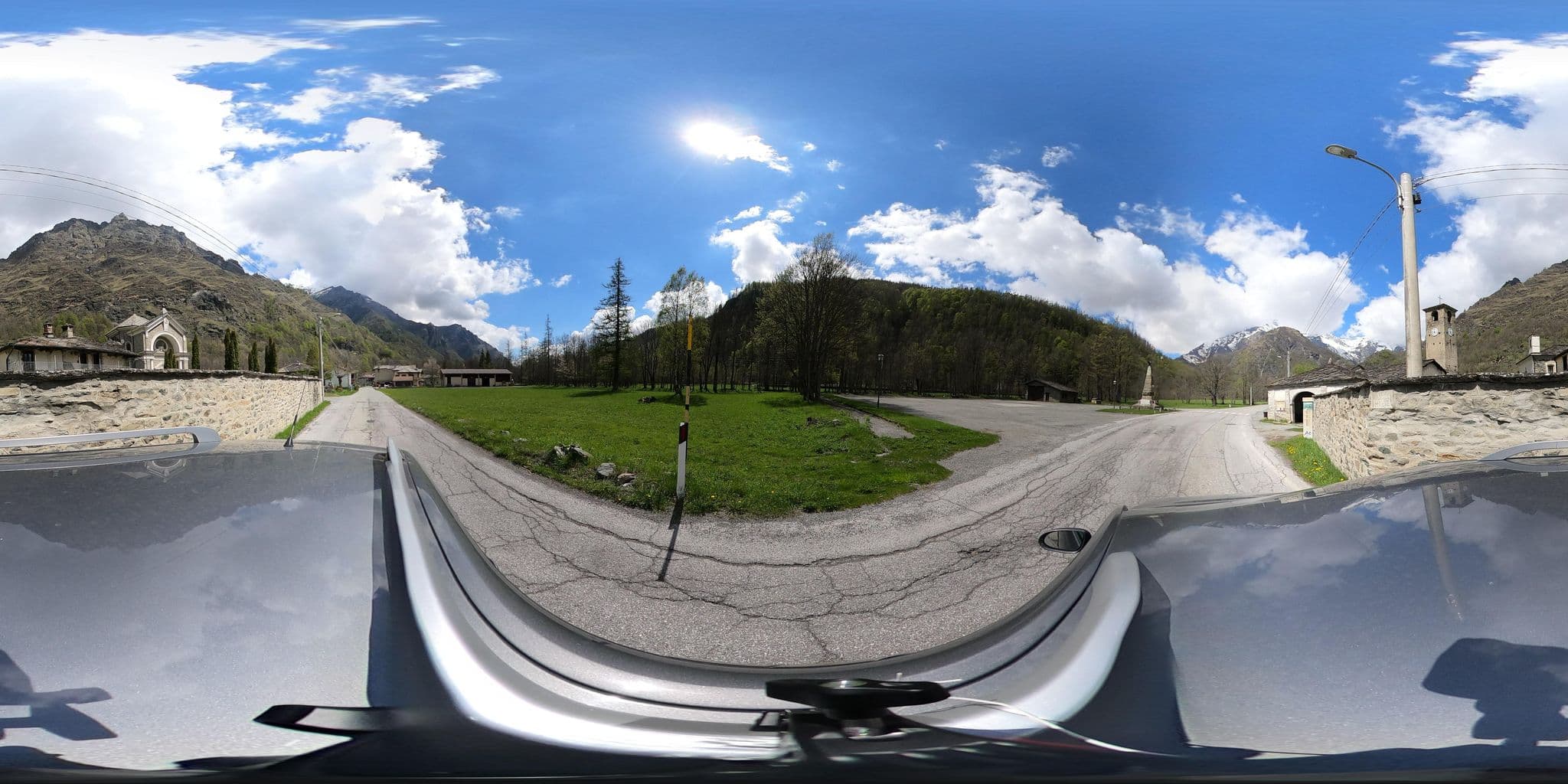 Street view near Rifugio Tazzetti, Bruzolo — © canfe (CC BY-SA · Mapillary)
