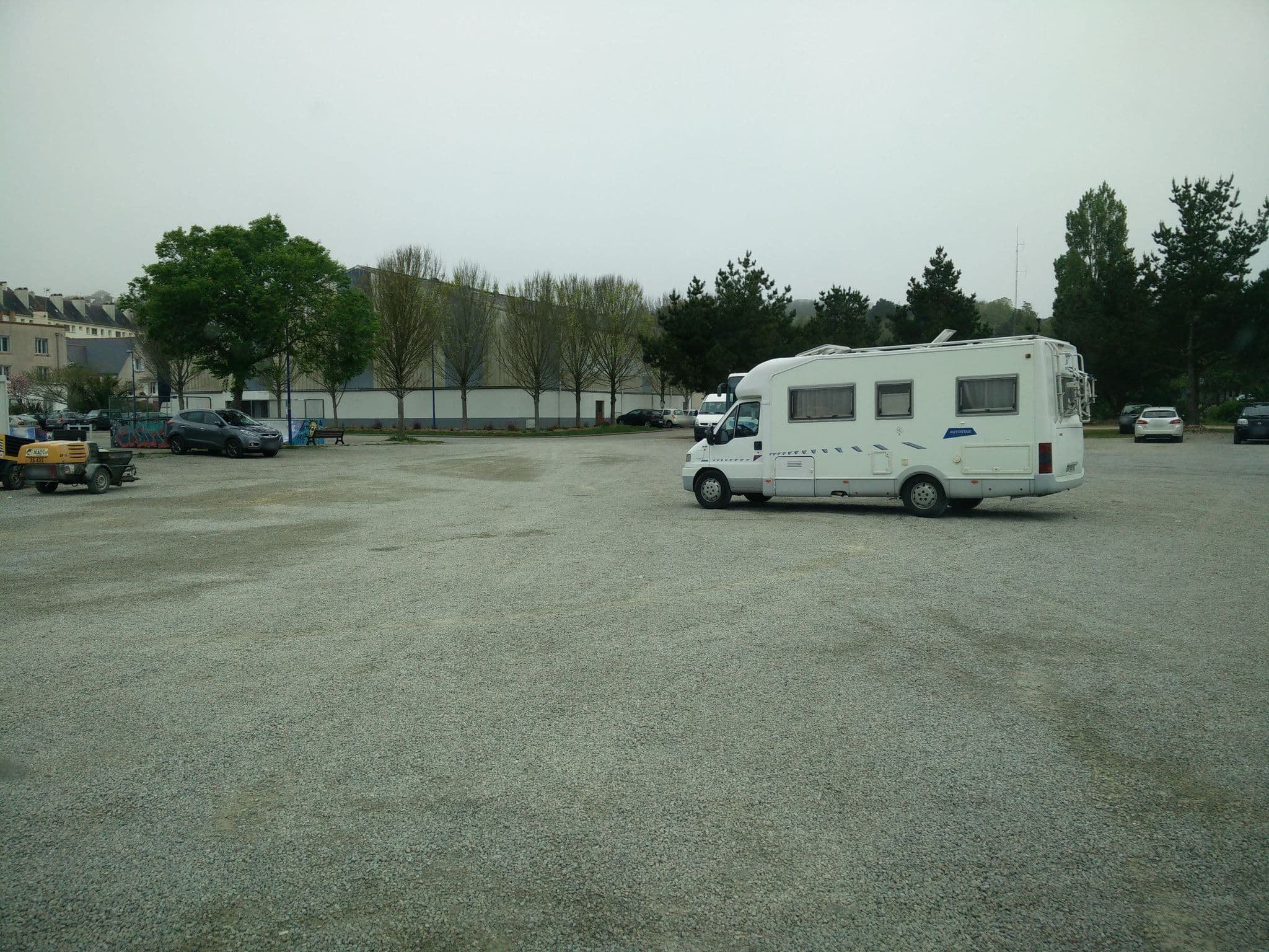 Street view near Aire de Camping-cars Audierne, Audierne — © joostjakob (CC BY-SA · Mapillary)