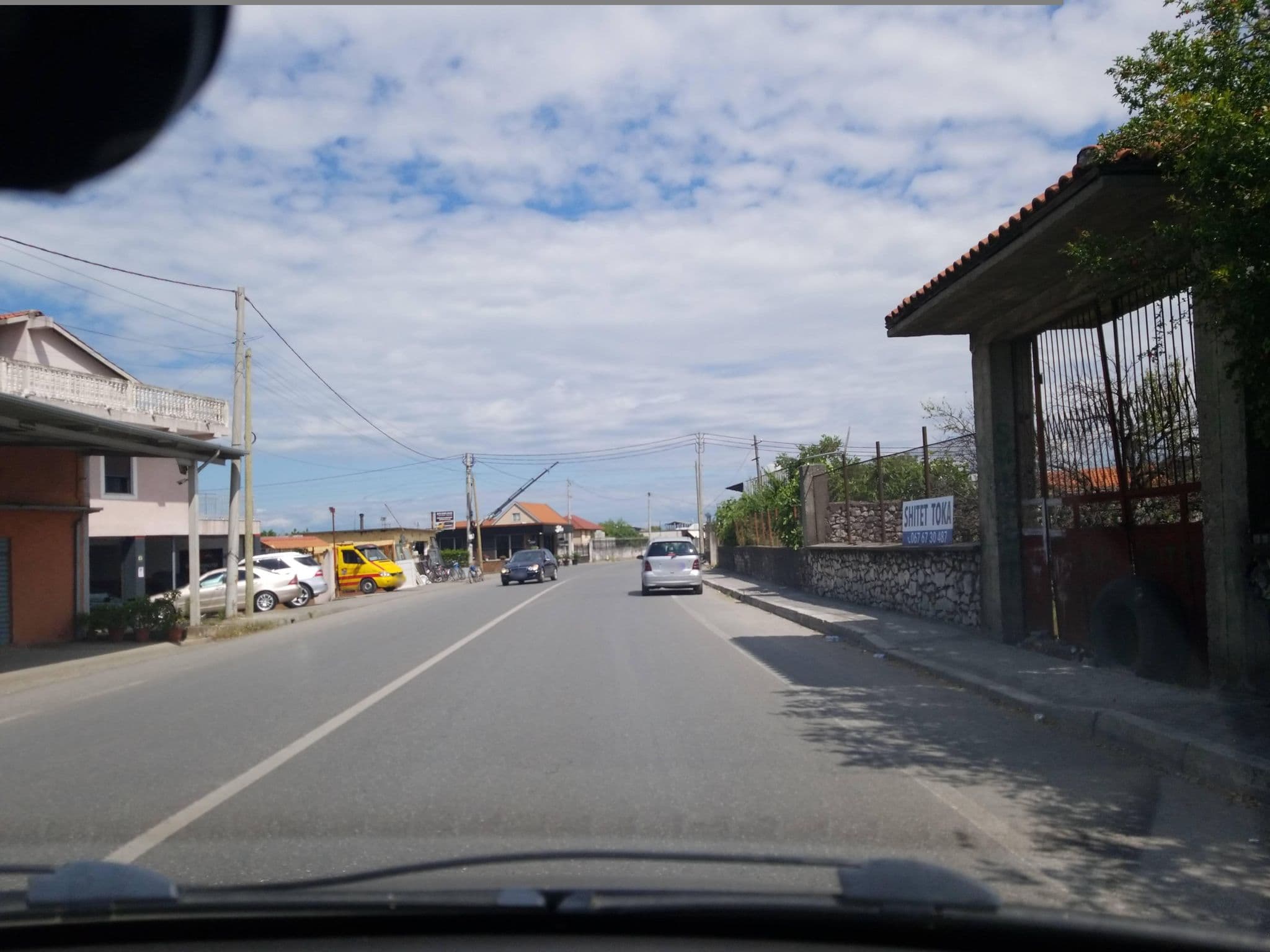 Street view near Hotel Buza, Shkodër — © denisju_osm (CC BY-SA · Mapillary)