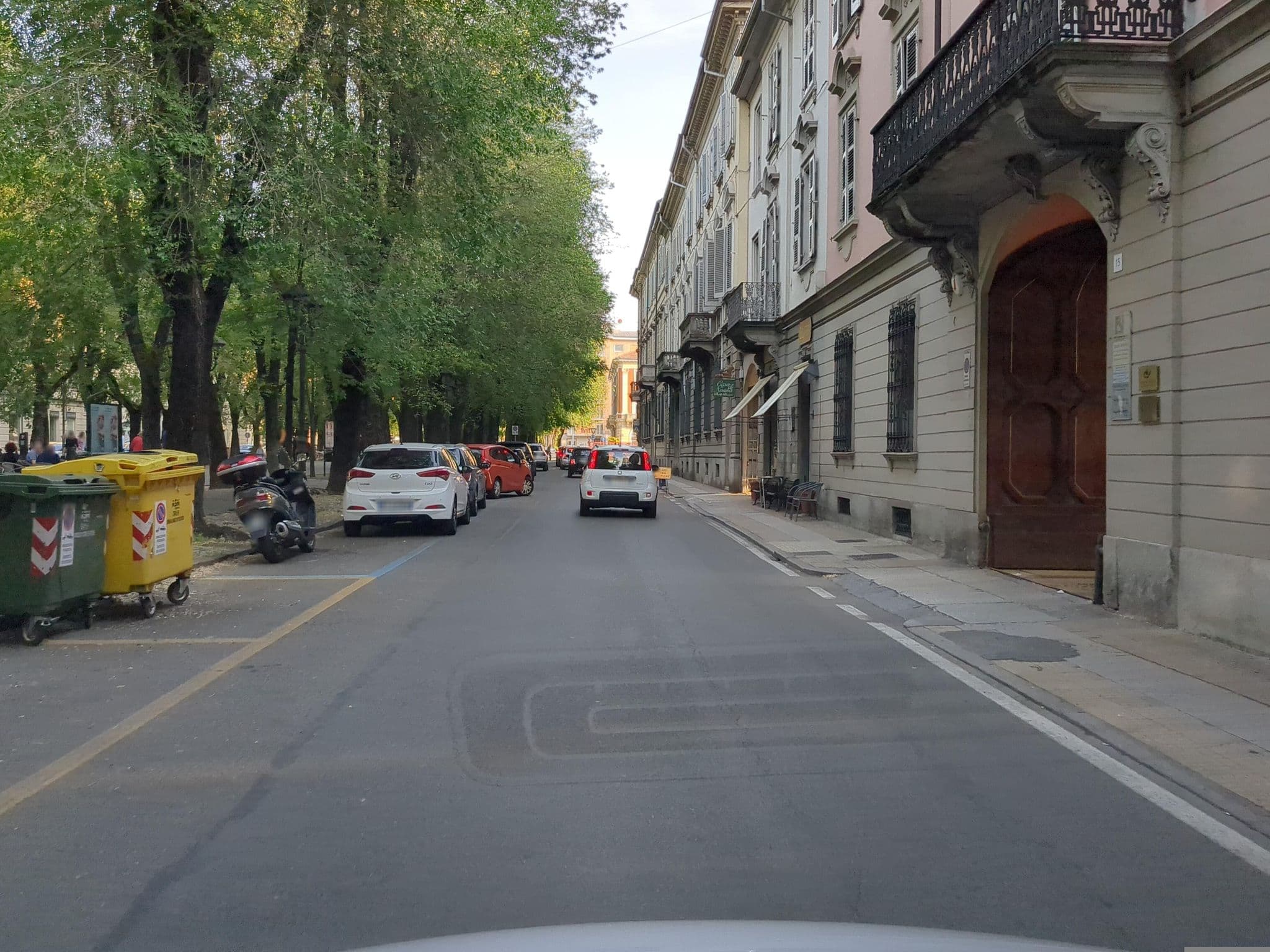 Street view near Casa di Nonna, Vercelli — © musuruan (CC BY-SA · Mapillary)