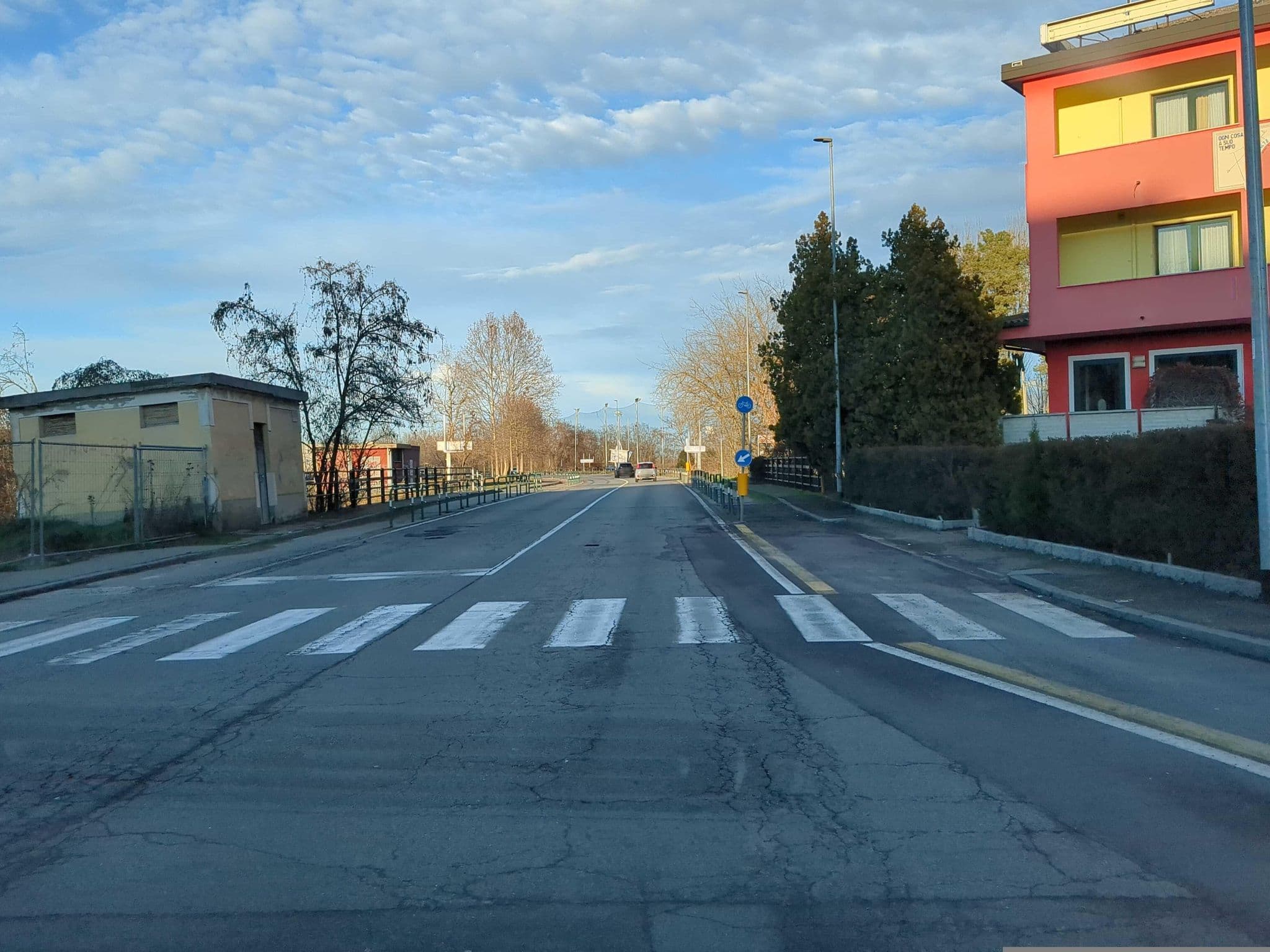 Street view near Hotel Cinzia, Vercelli — © musuruan (CC BY-SA · Mapillary)