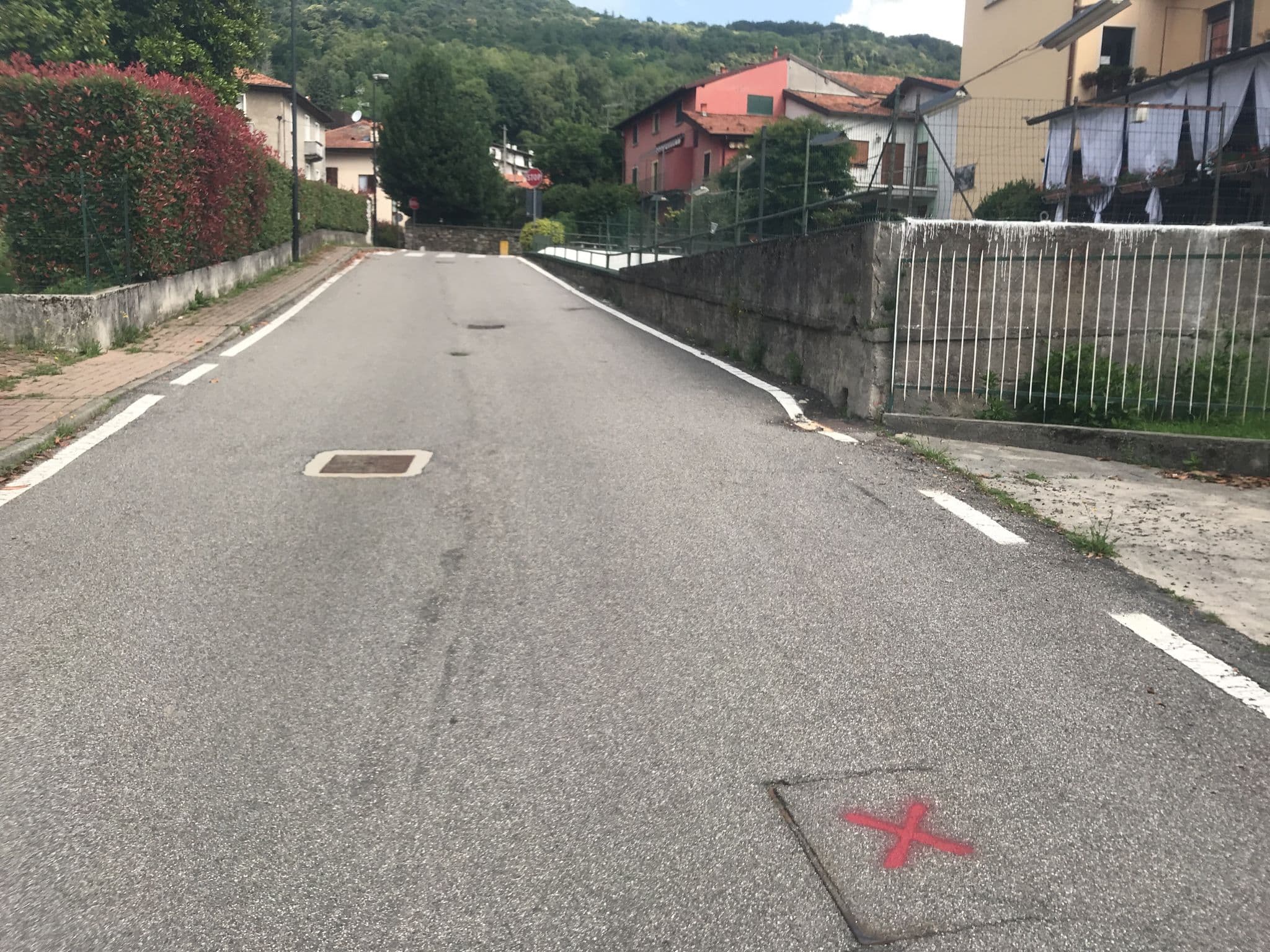 Street view near Regina Palace Hotel Oleggio Castello, Meina — © erica (CC BY-SA · Mapillary)