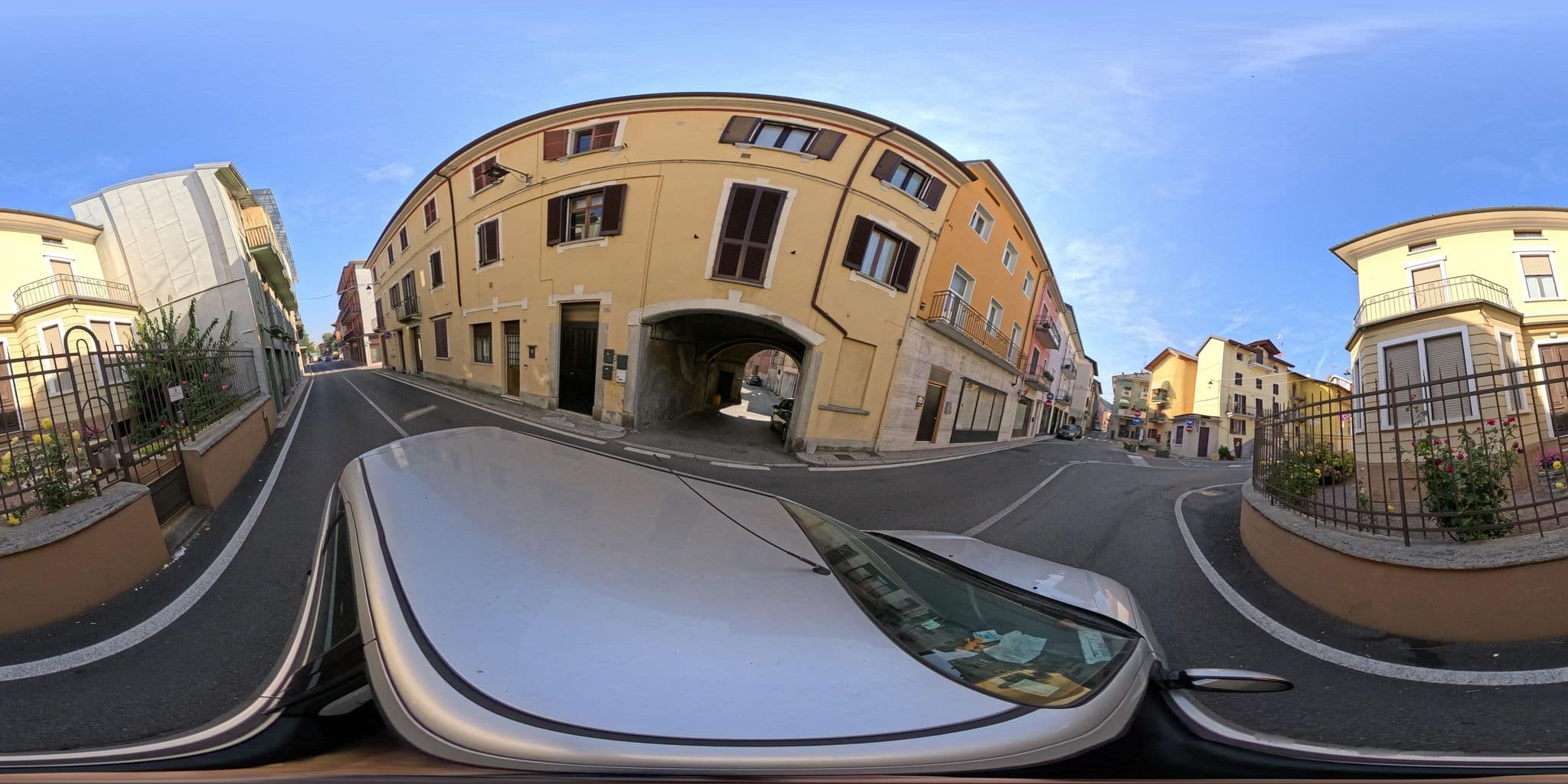 Street view near Sogni d'arte, Romagnano Sesia — © ivanbranco (CC BY-SA · Mapillary)