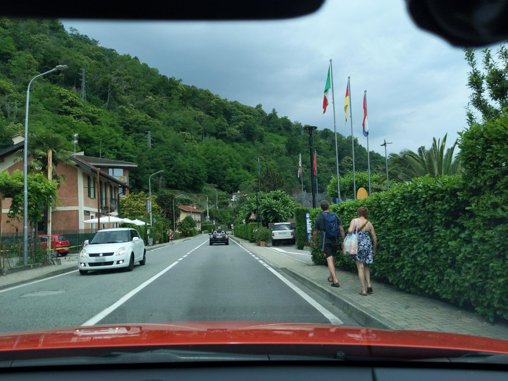 Street view near Campeggio Residence Campagna, Cannobio — © mcliquid (CC BY-SA · Mapillary)