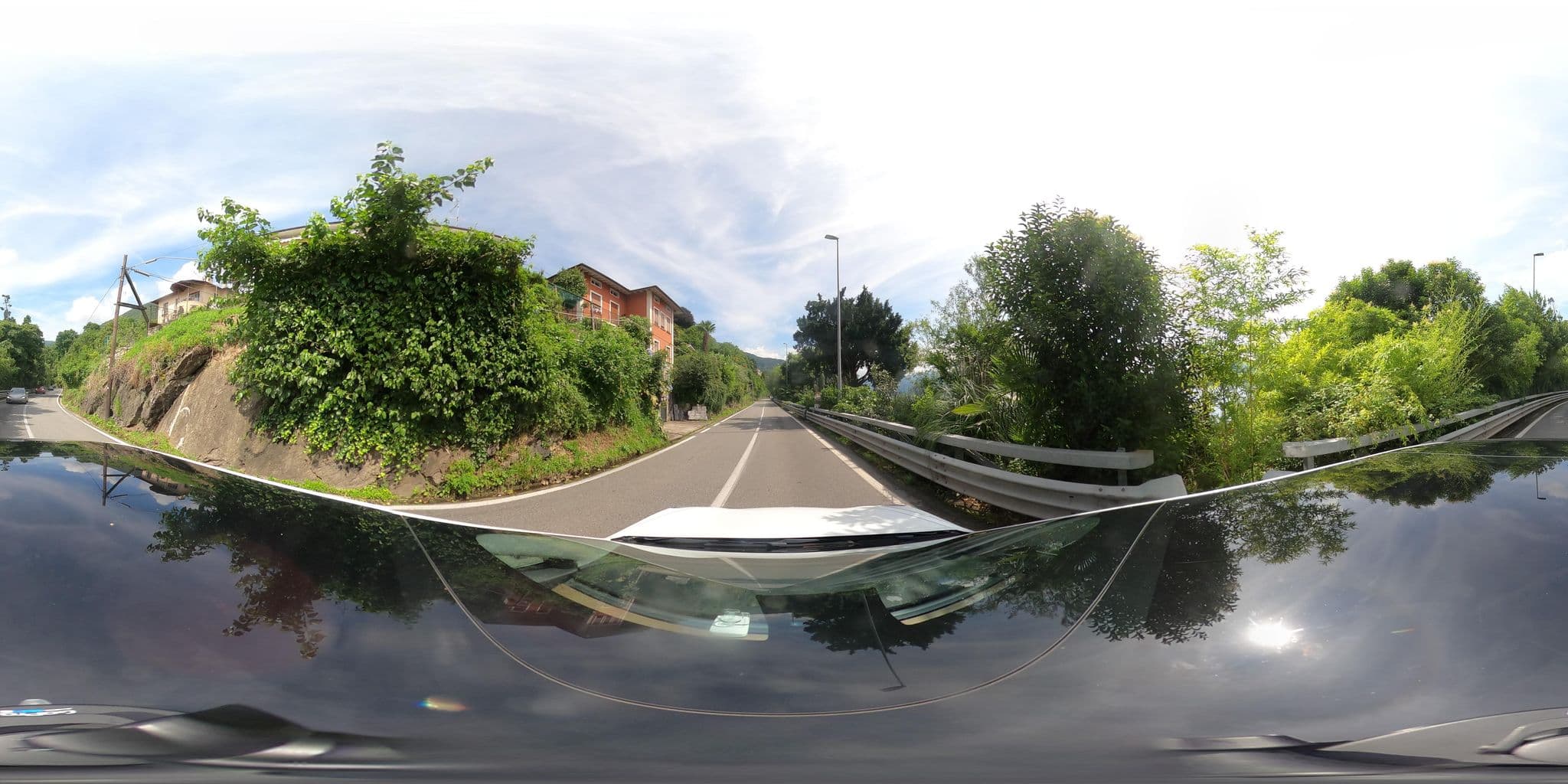 Street view near Albergo Sole, Germignaga — © peterleth (CC BY-SA · Mapillary)