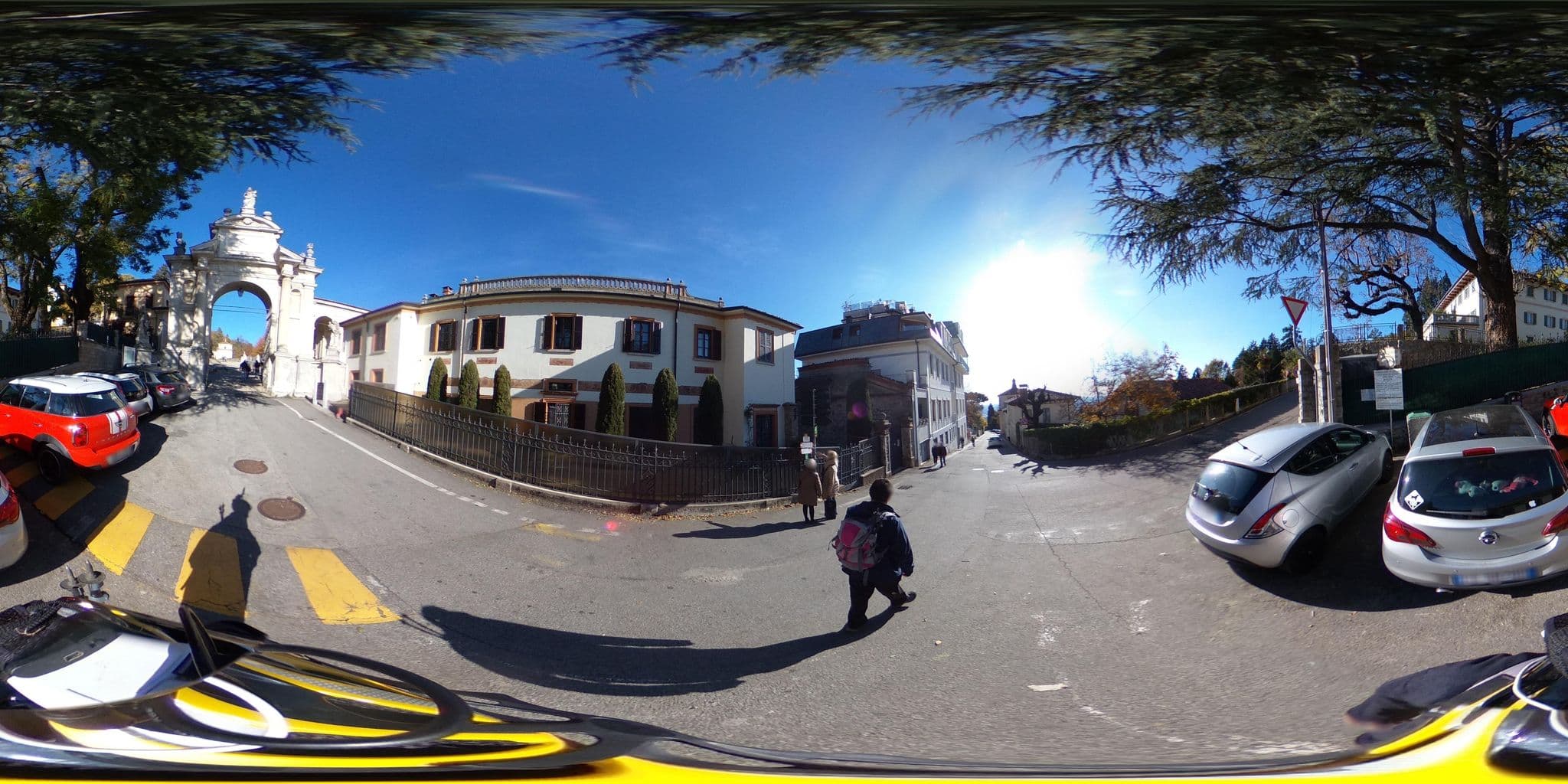 Street view near Il Gallo e la Stella, Luvinate — © kaitu (CC BY-SA · Mapillary)