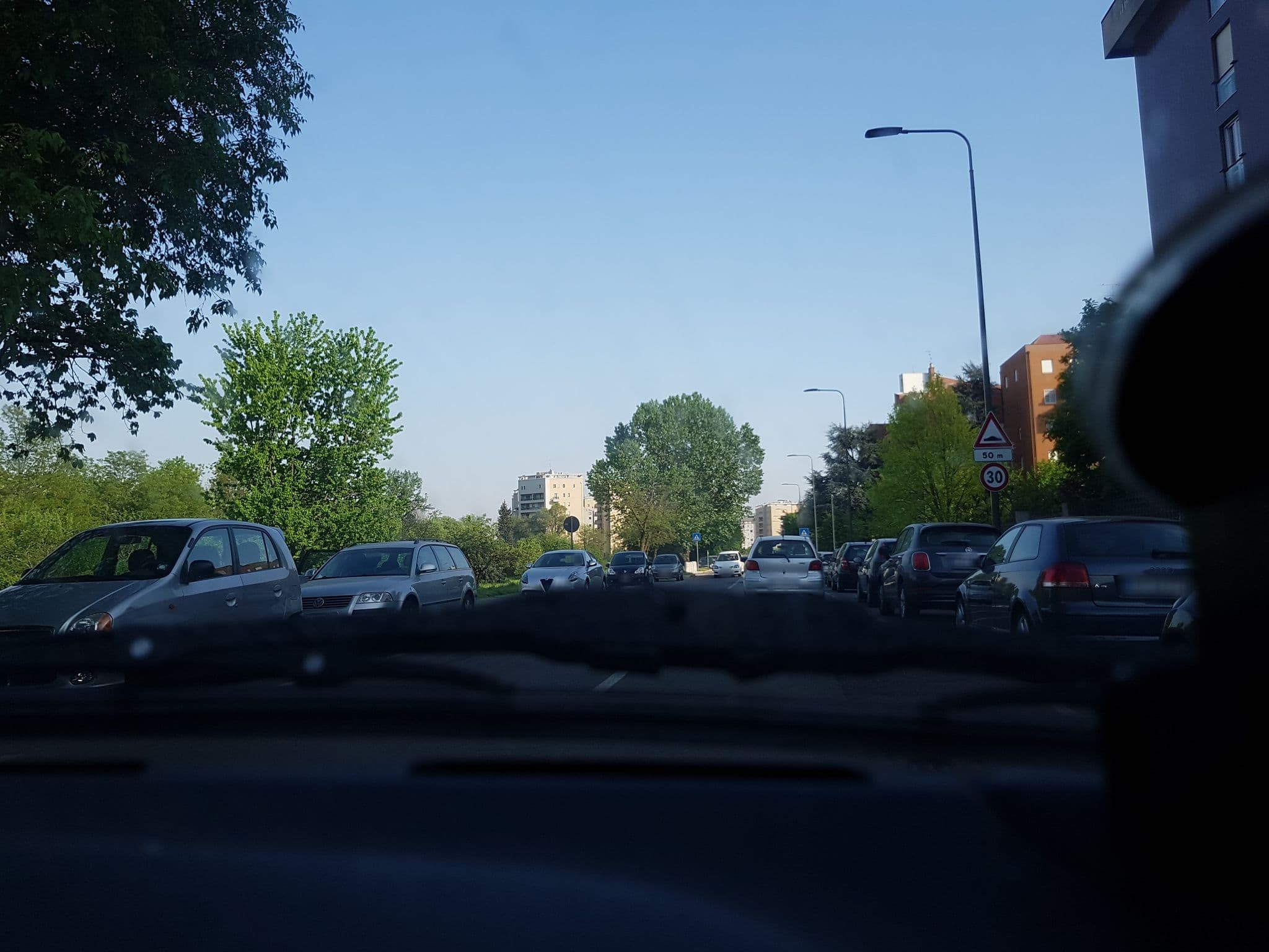 Street view near B&B Valsesia, Cesano Boscone — © francescosimone (CC BY-SA · Mapillary)