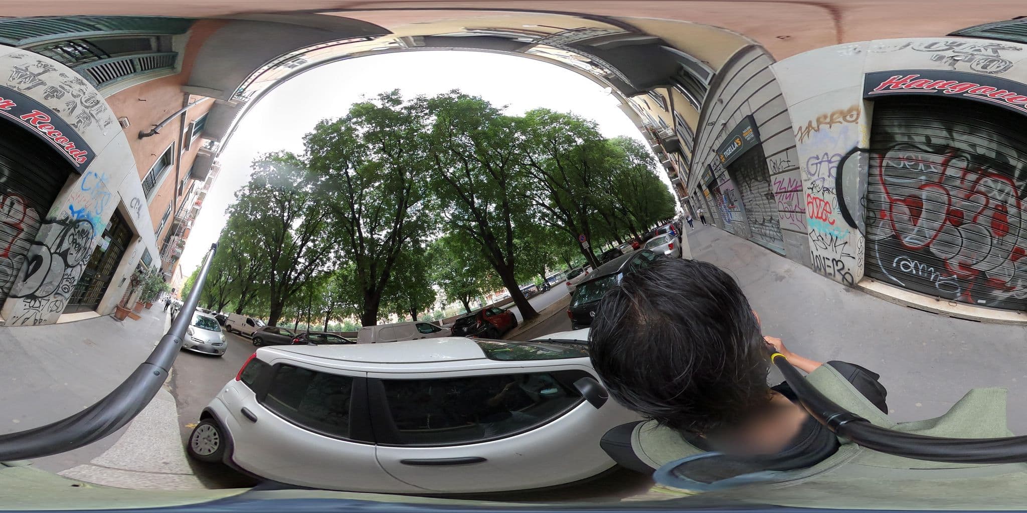 Street view near Milano Mariott, Milan — © mapconcierge (CC BY-SA · Mapillary)