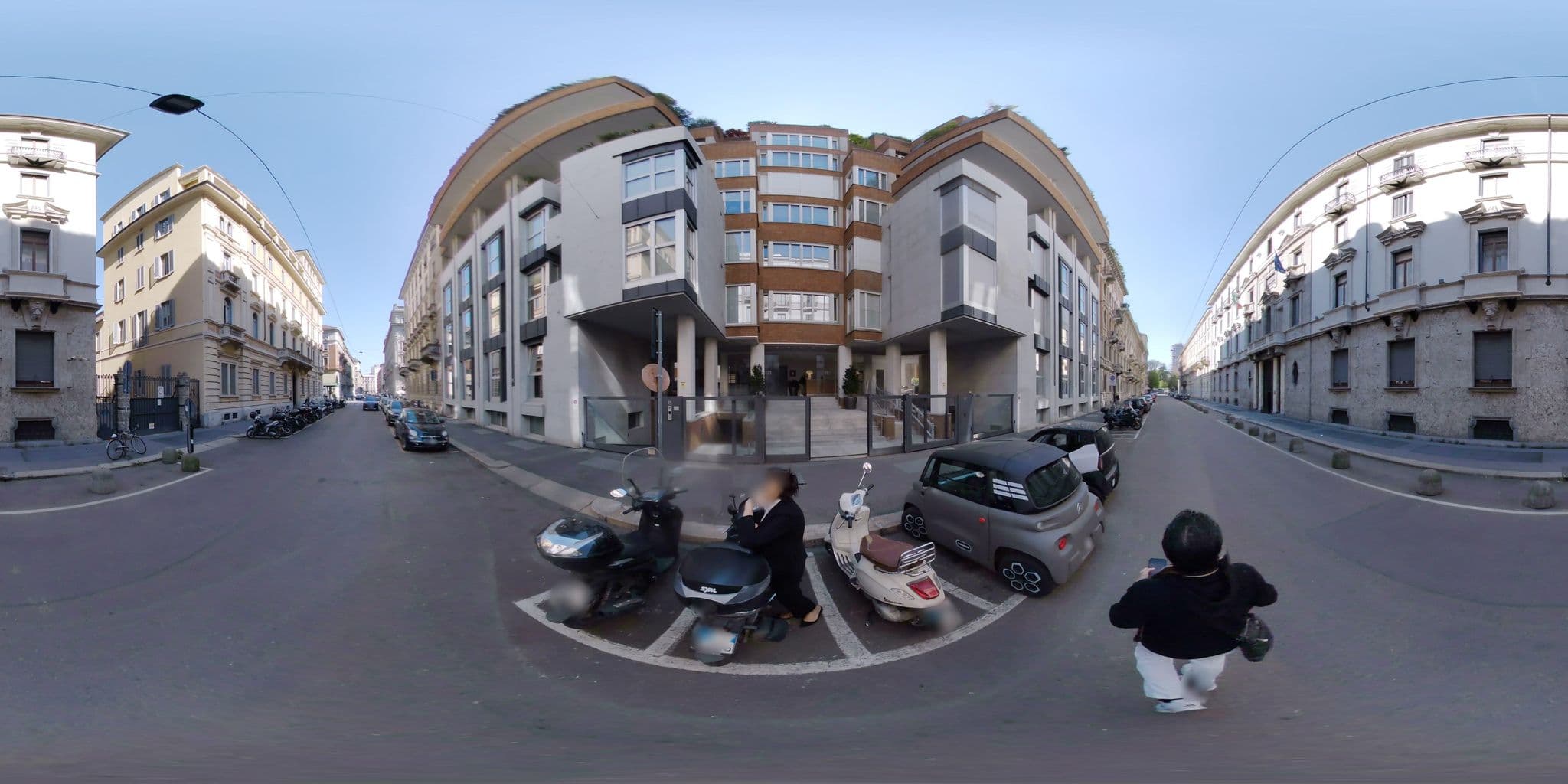 Street view near Short Rent Apartments, Brera — © mapconcierge (CC BY-SA · Mapillary)