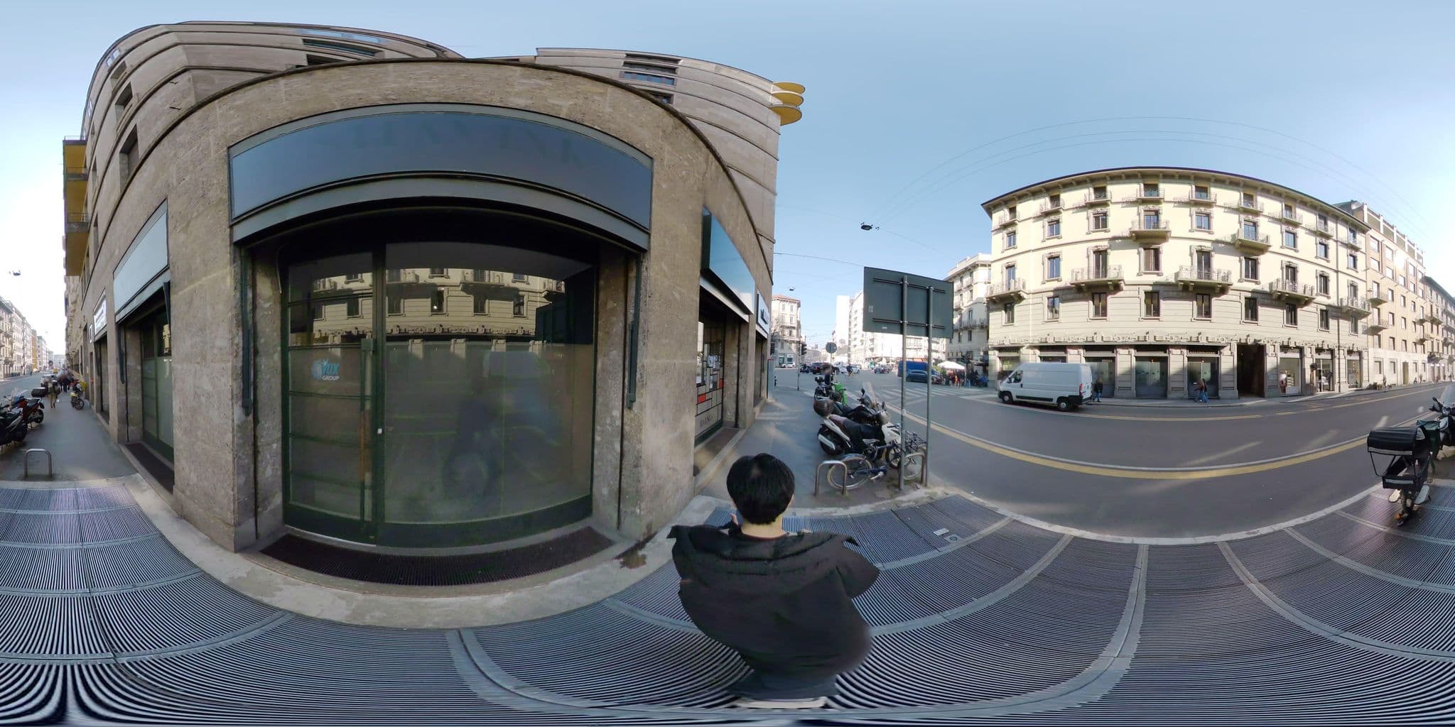 Street view near Heart Milan Apartment Sant'Ambrogio, Milan — © akiyoshiii213 (CC BY-SA · Mapillary)