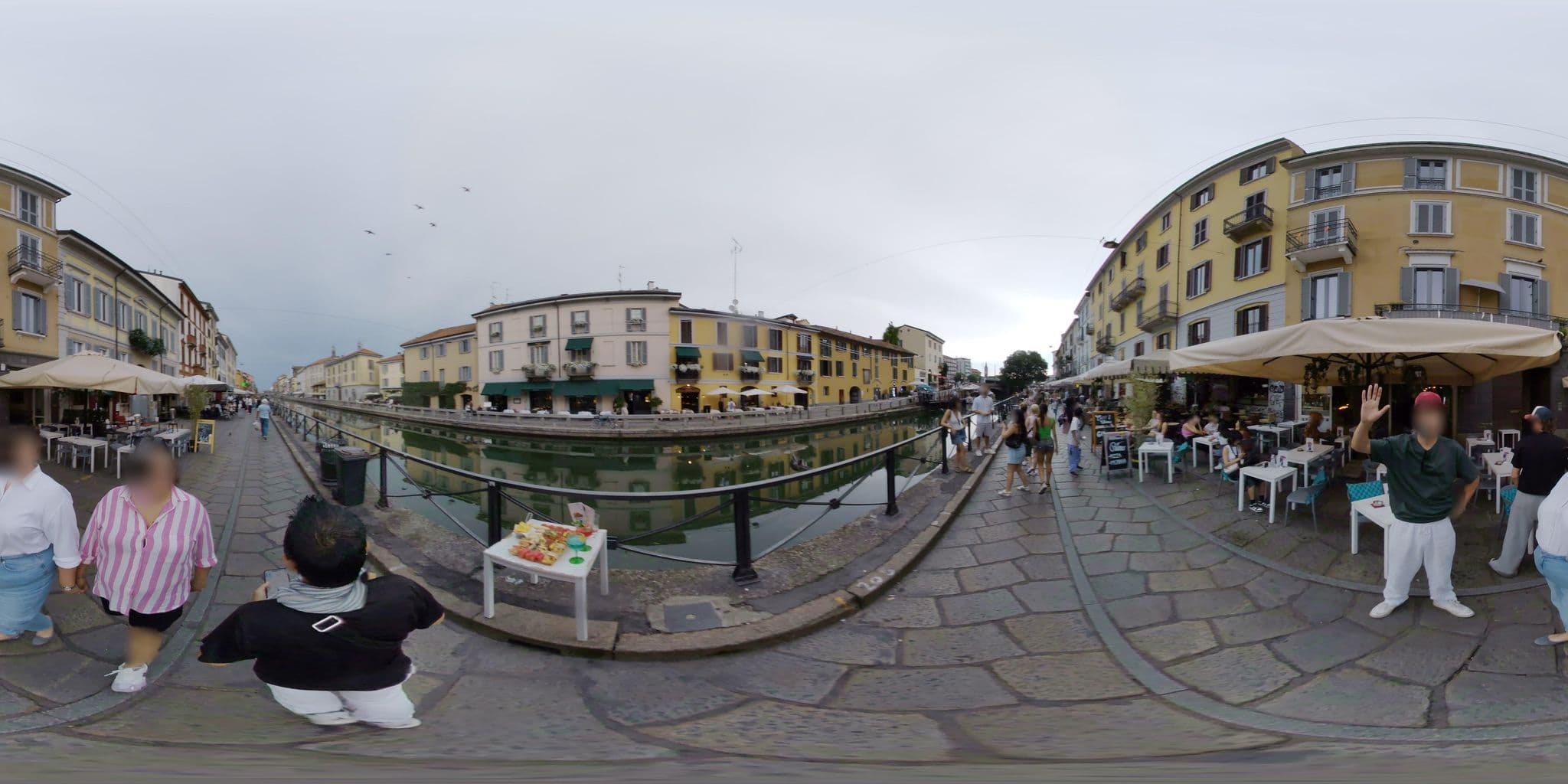 Street view near Casa Dolce Casa Alzaia Grande, Milan — © mapconcierge (CC BY-SA · Mapillary)