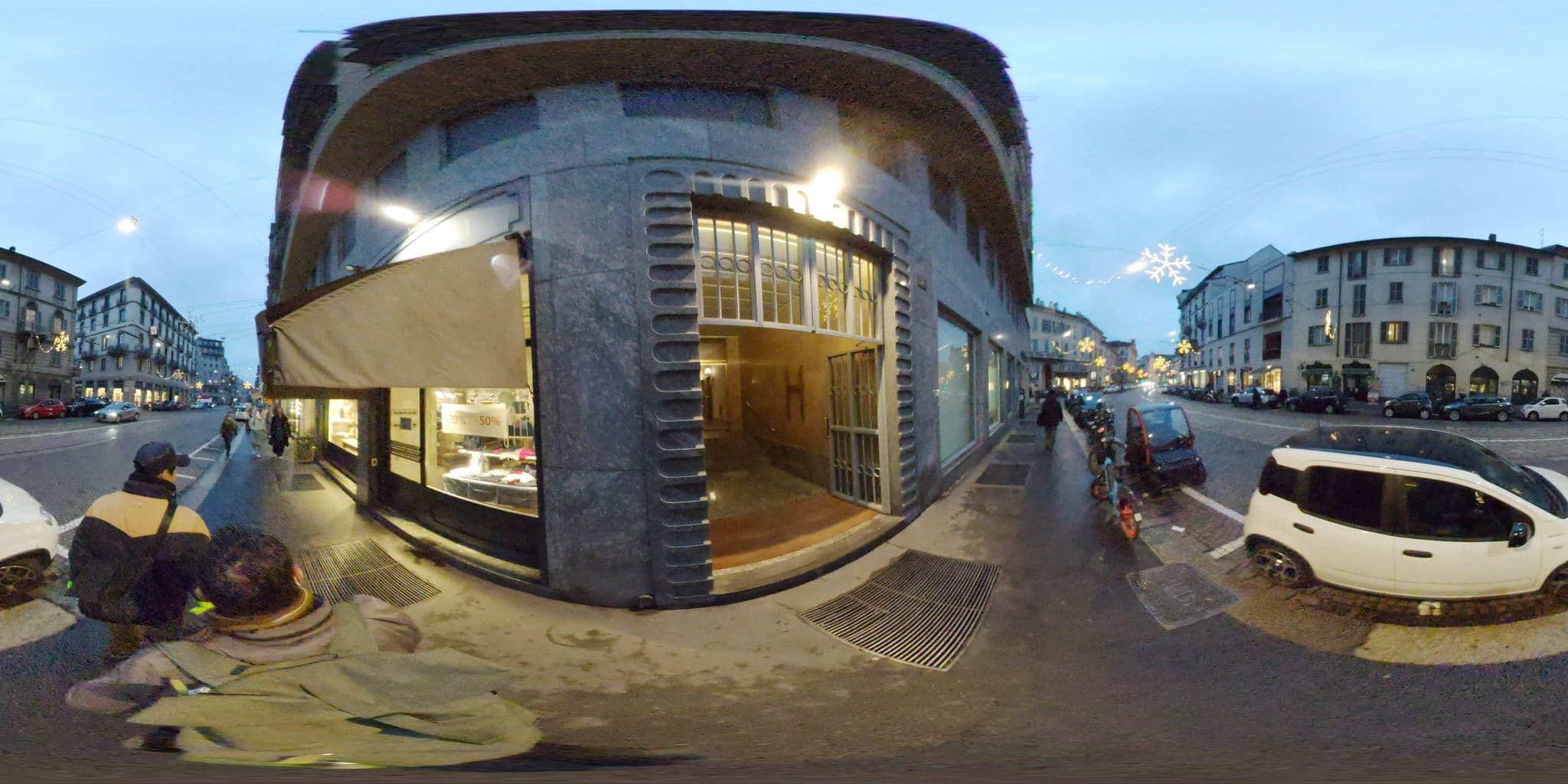 Street view near Italianway-Magenta, Milan — © mapconcierge (CC BY-SA · Mapillary)