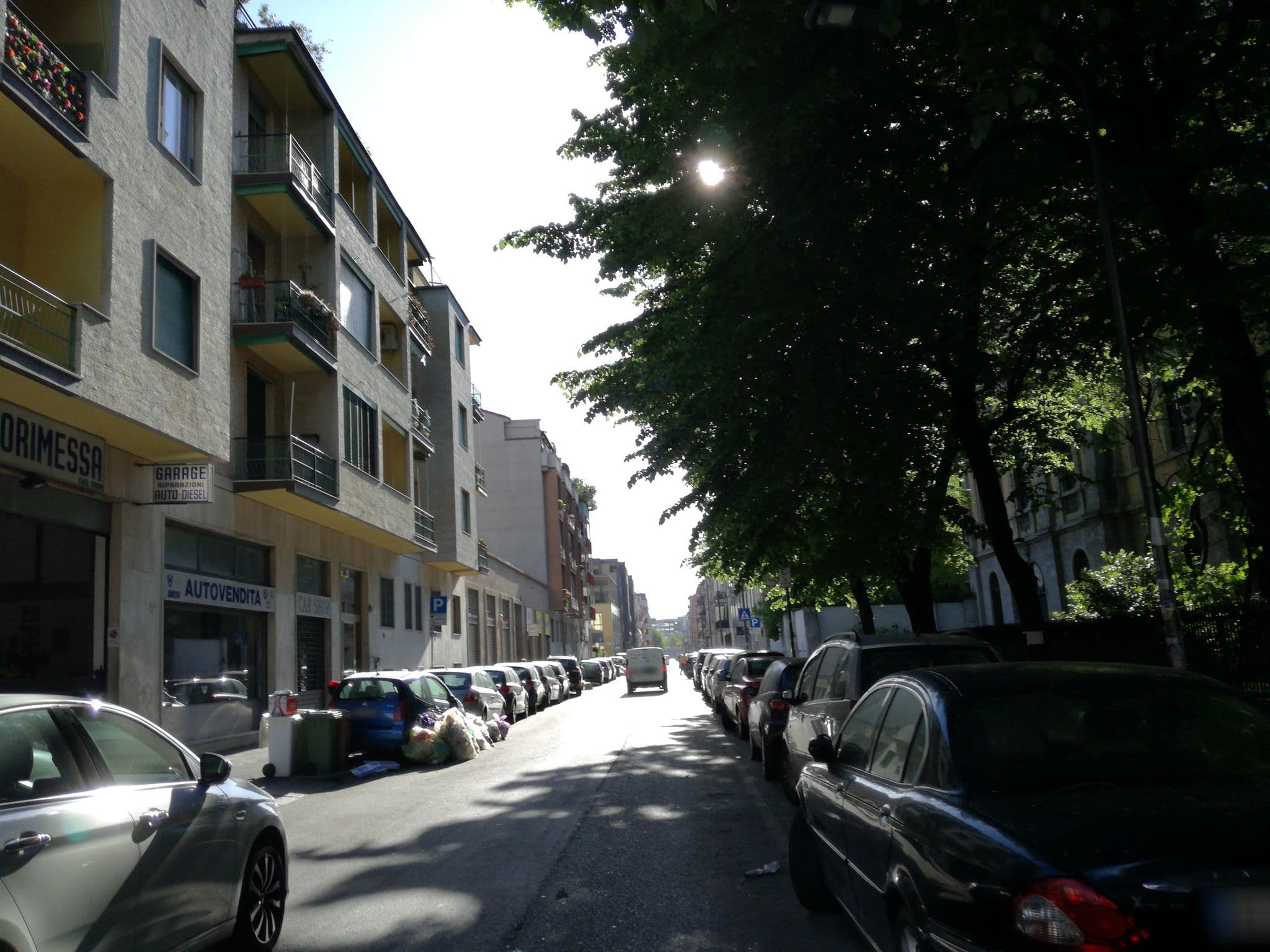 Street view near Aiello Suites Executive, Milan — © fedevice8 (CC BY-SA · Mapillary)