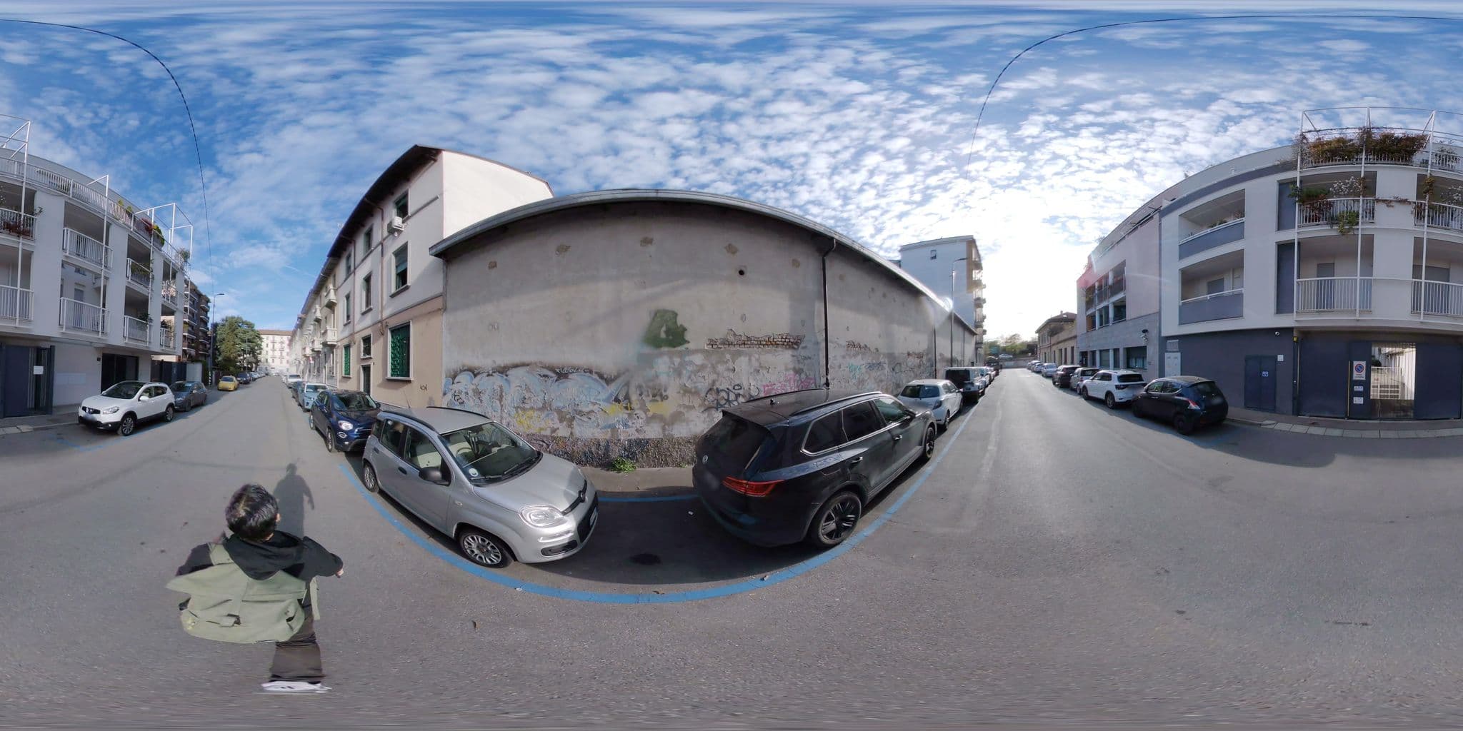 Street view near Isola Libera, Milan — © mapconcierge (CC BY-SA · Mapillary)