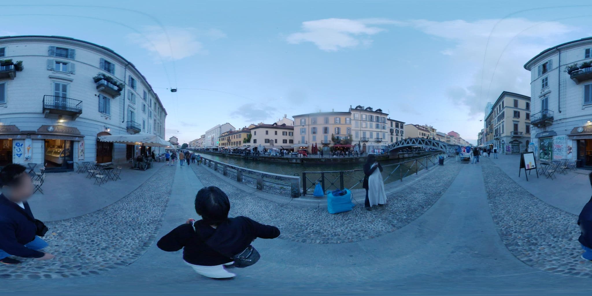 Street view near Heart Milan Apartments Navigli, Milan — © mapconcierge (CC BY-SA · Mapillary)