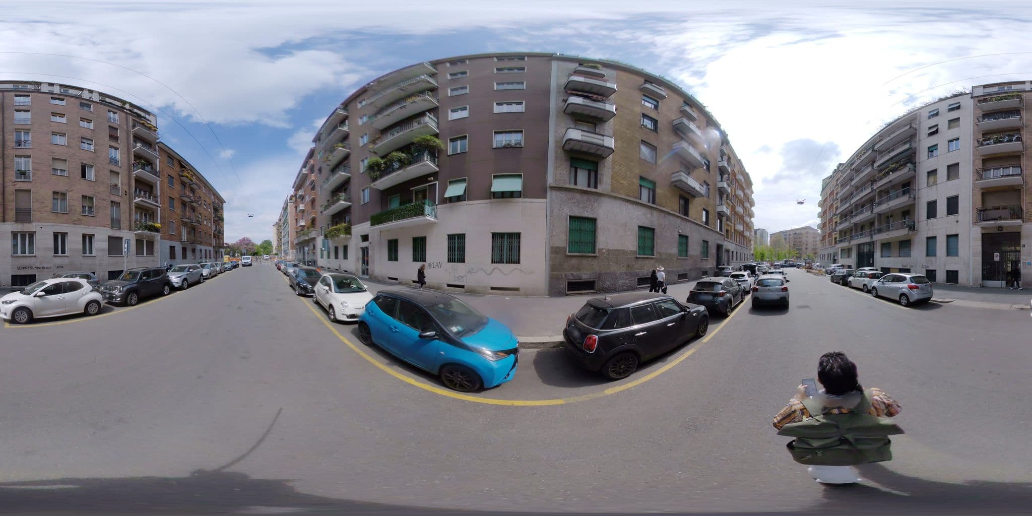 Street view near Pied à Terre Sant'Agostino, Milan — © mapconcierge (CC BY-SA · Mapillary)