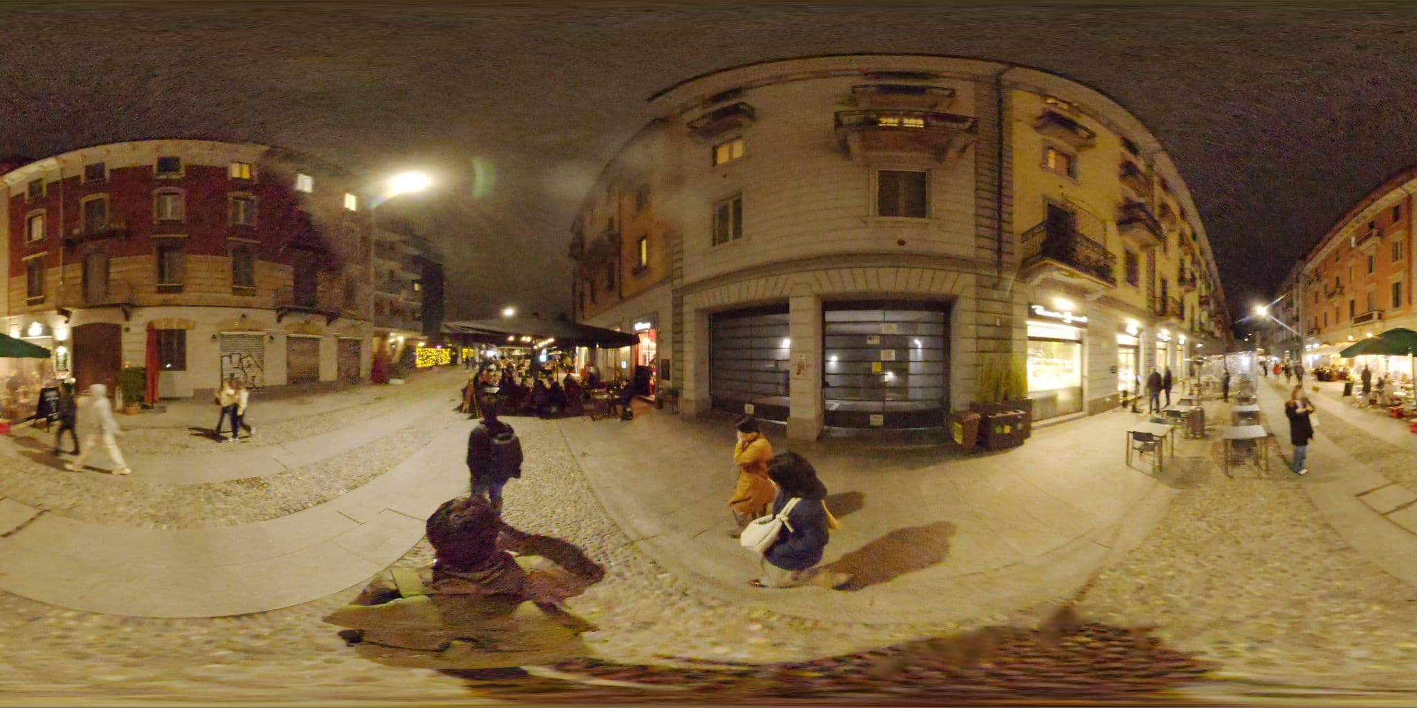 Street view near Milano Apartments Casale, Milan — © mapconcierge (CC BY-SA · Mapillary)