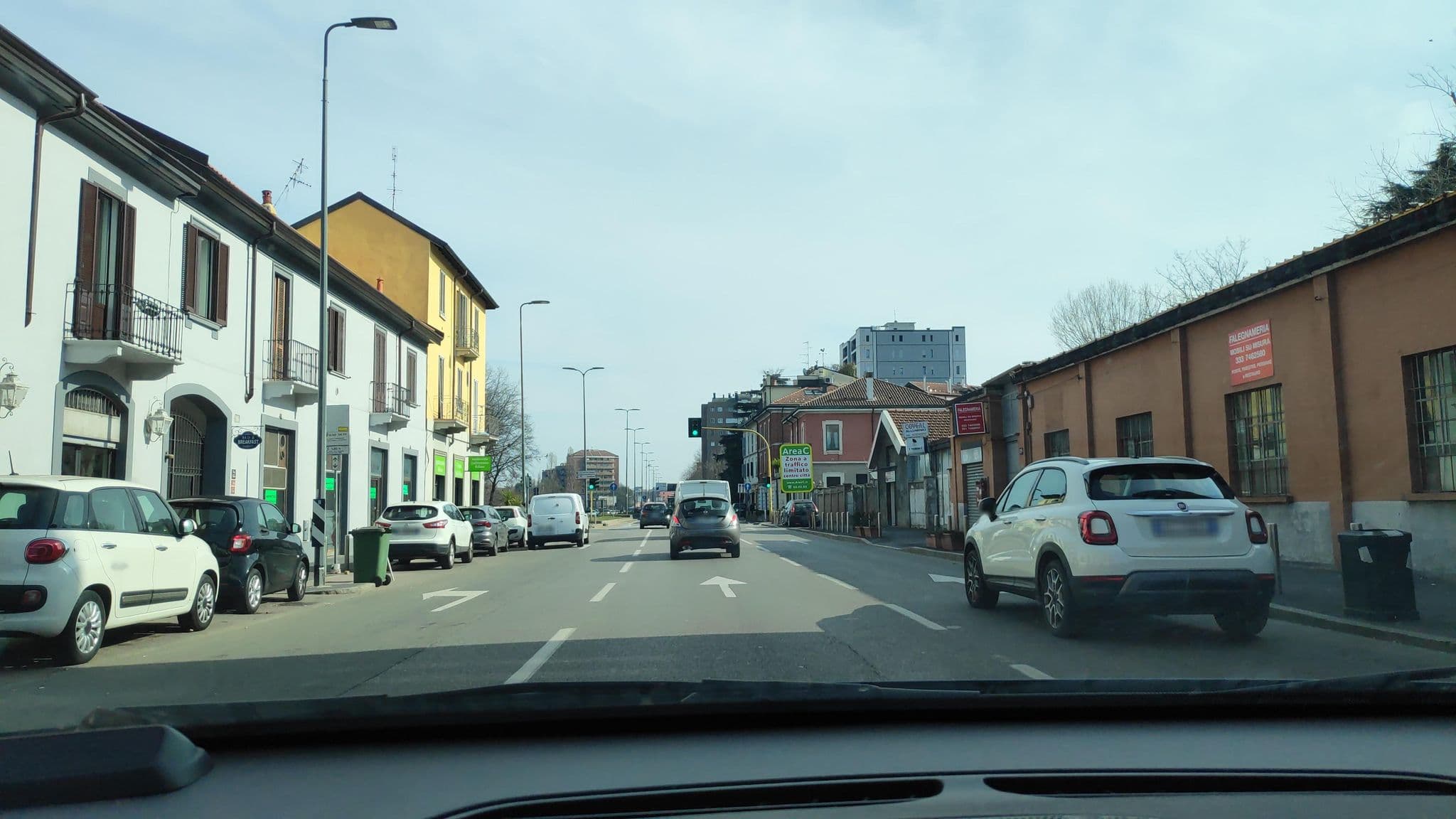 Street view near B&B Trovailtempo, San Siro — © marcuscalabresus (CC BY-SA · Mapillary)