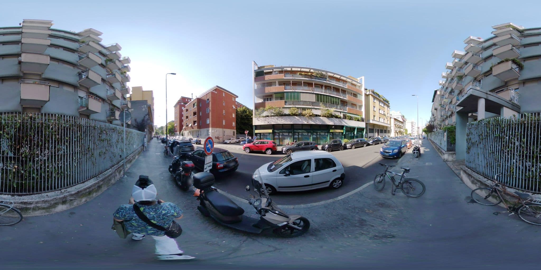 Street view near Alessia's Flat- Portello 3, Quartiere Otto — © mapconcierge (CC BY-SA · Mapillary)